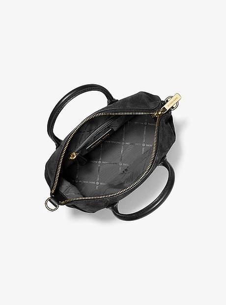 Hyde Small Suede Convertible Crossbody Bag