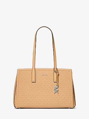 Bolso tote Laila mediano con logotipo exclusivo