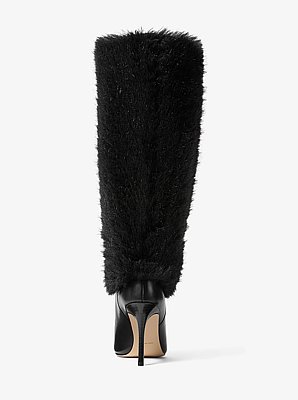 Botte Dawn en fausse fourrure