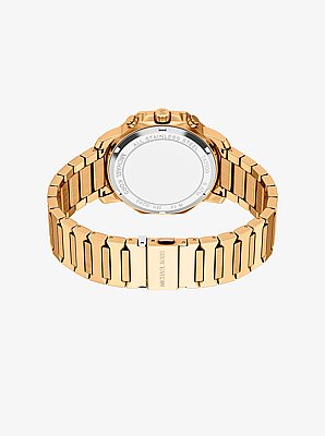 Oversized Prescott Gold-Tone Watch