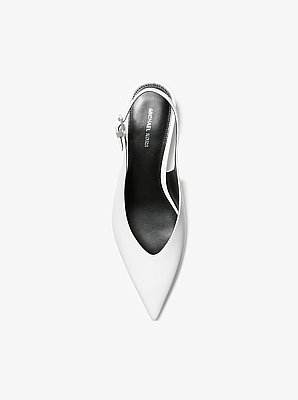 Tonya Leather Slingback Pump