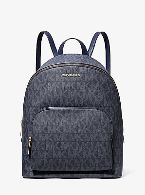 Connie Medium Signature Logo Backpack