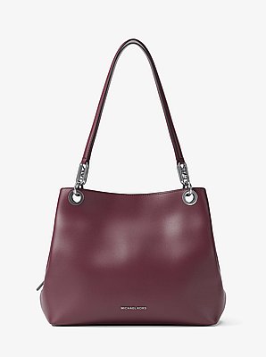Borsa tote Kensington grande in pelle martellata