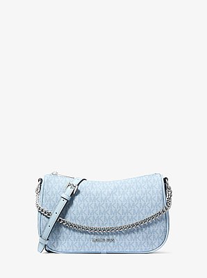 Sac &agrave; bandouli&egrave;re convertible Carmela de taille moyenne &agrave; logo Signature