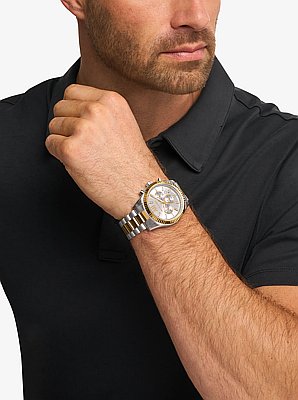 Set de relojes Lexington para &eacute;l y para ella de dos tonos