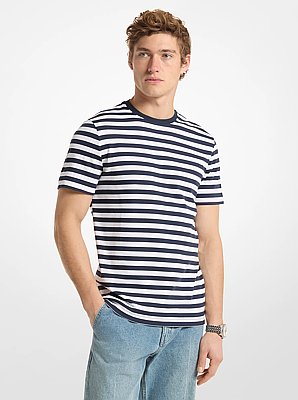 Striped Cotton T-Shirt