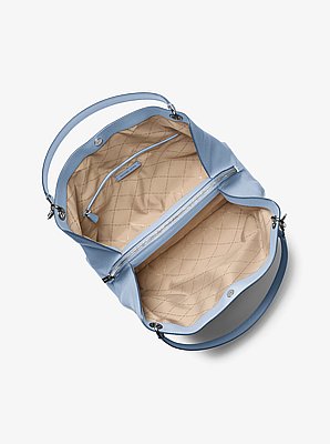Christina Large Pebbled Leather Shoulder Bag