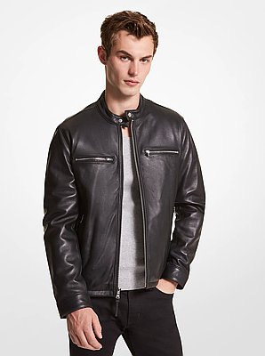 Leather Moto Jacket