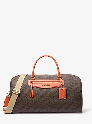 Jet Set Travel Extra-Large Signature Logo Weekender Bag