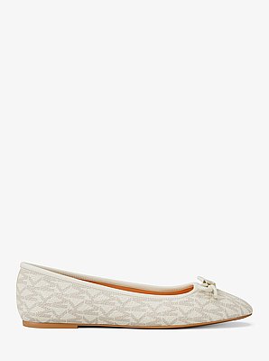 Savannah Signature Logo Ballet Flat