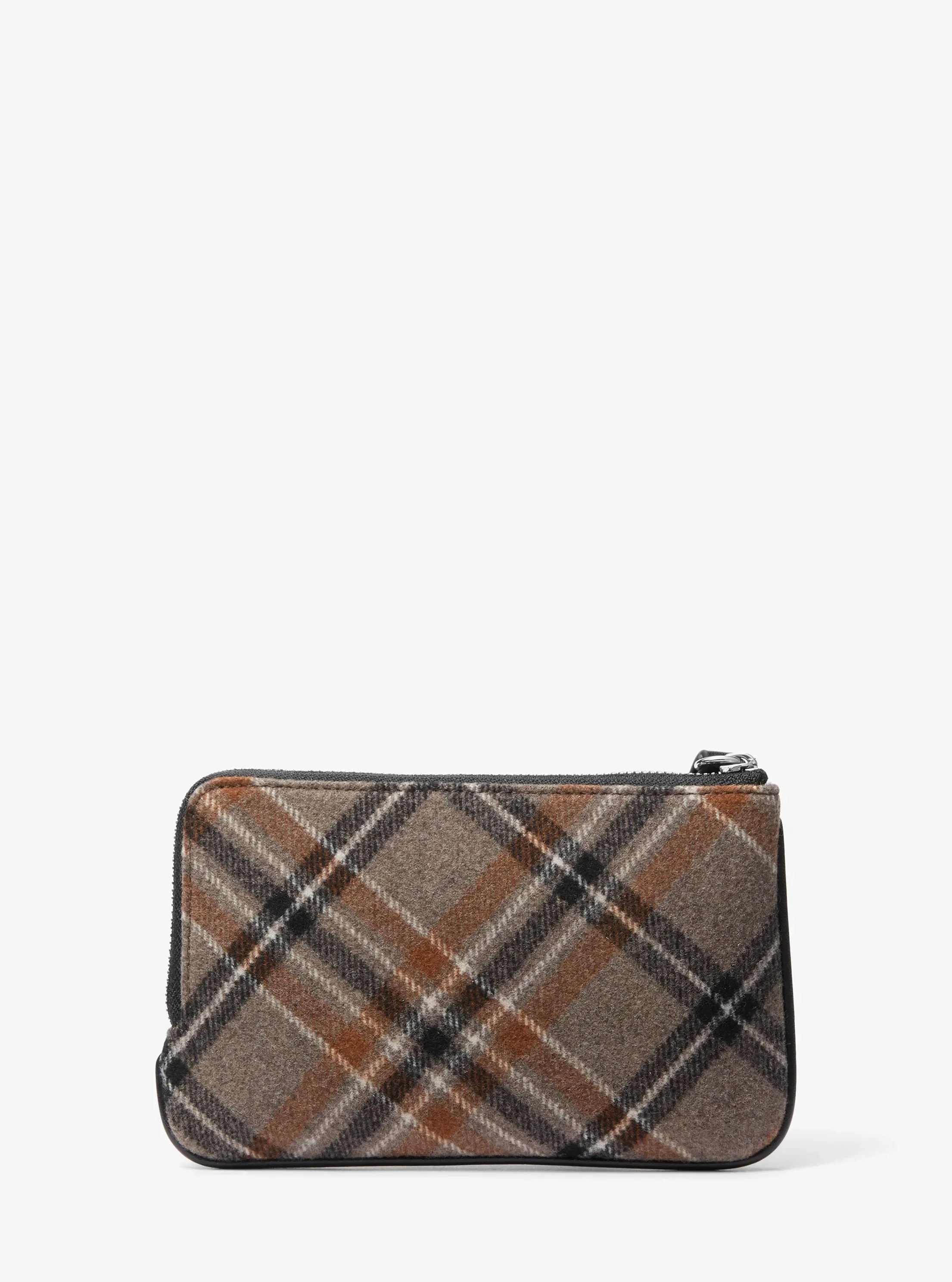 Сумки Michael Kors Jet Set Travel Plaid Print Wool Wristlet — фото 3