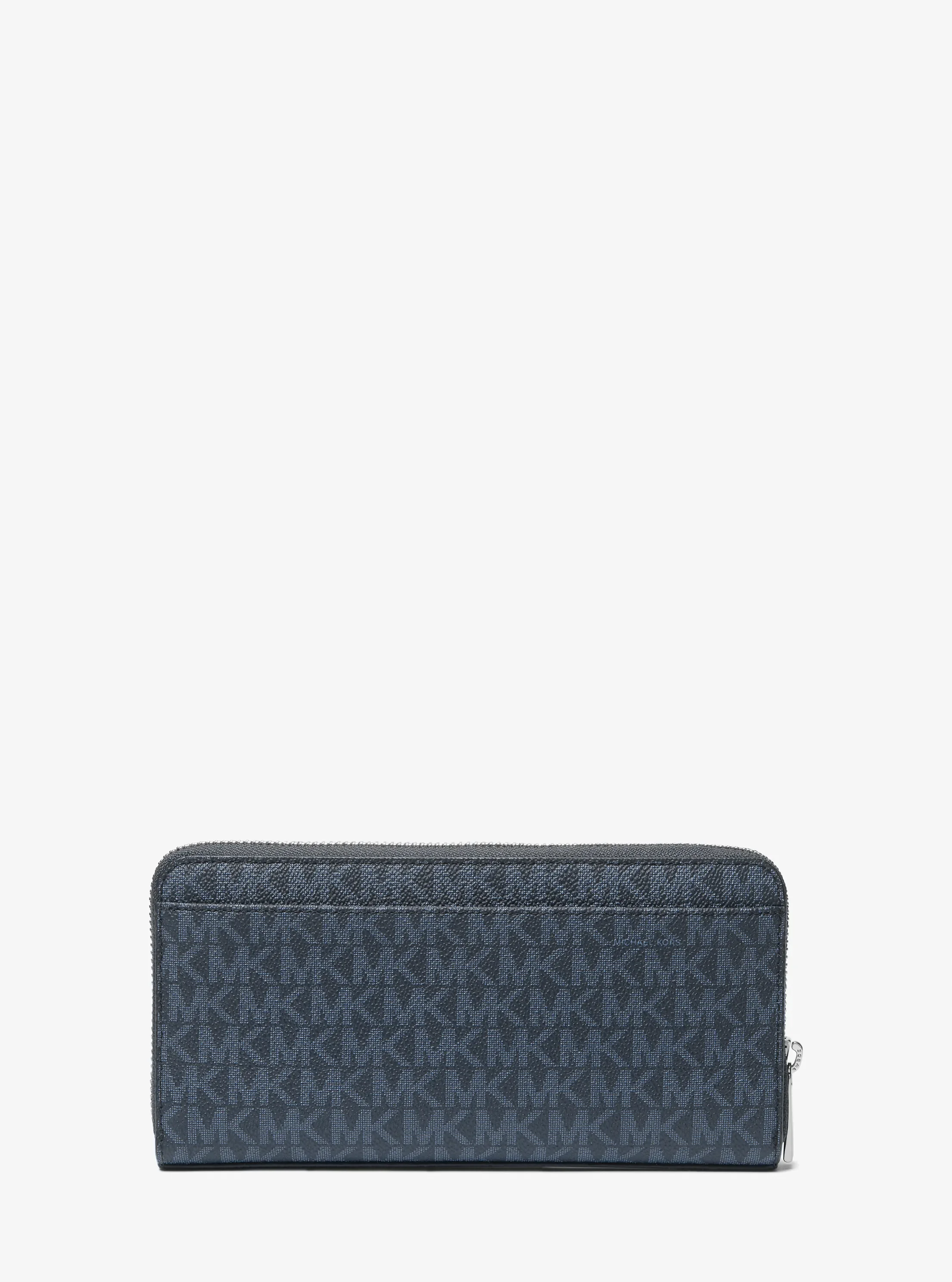 Кошелёк Michael Kors Cooper Logo Zip-Around Wallet, цвет: Admrl/Plblue — фото 3