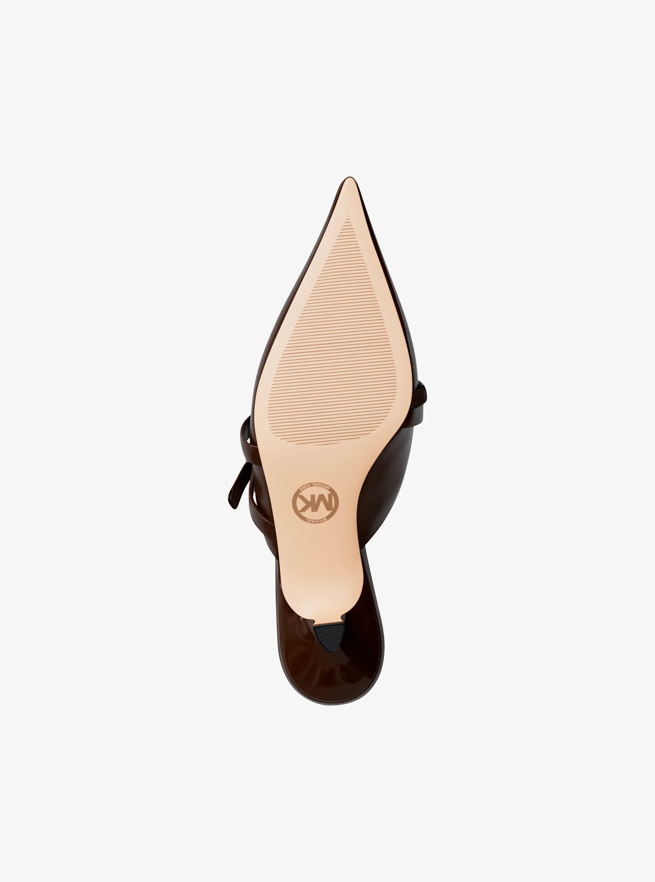 Сабо Michael Kors Yvette Kitten Mule, цвет: Nutmeg — фото 6