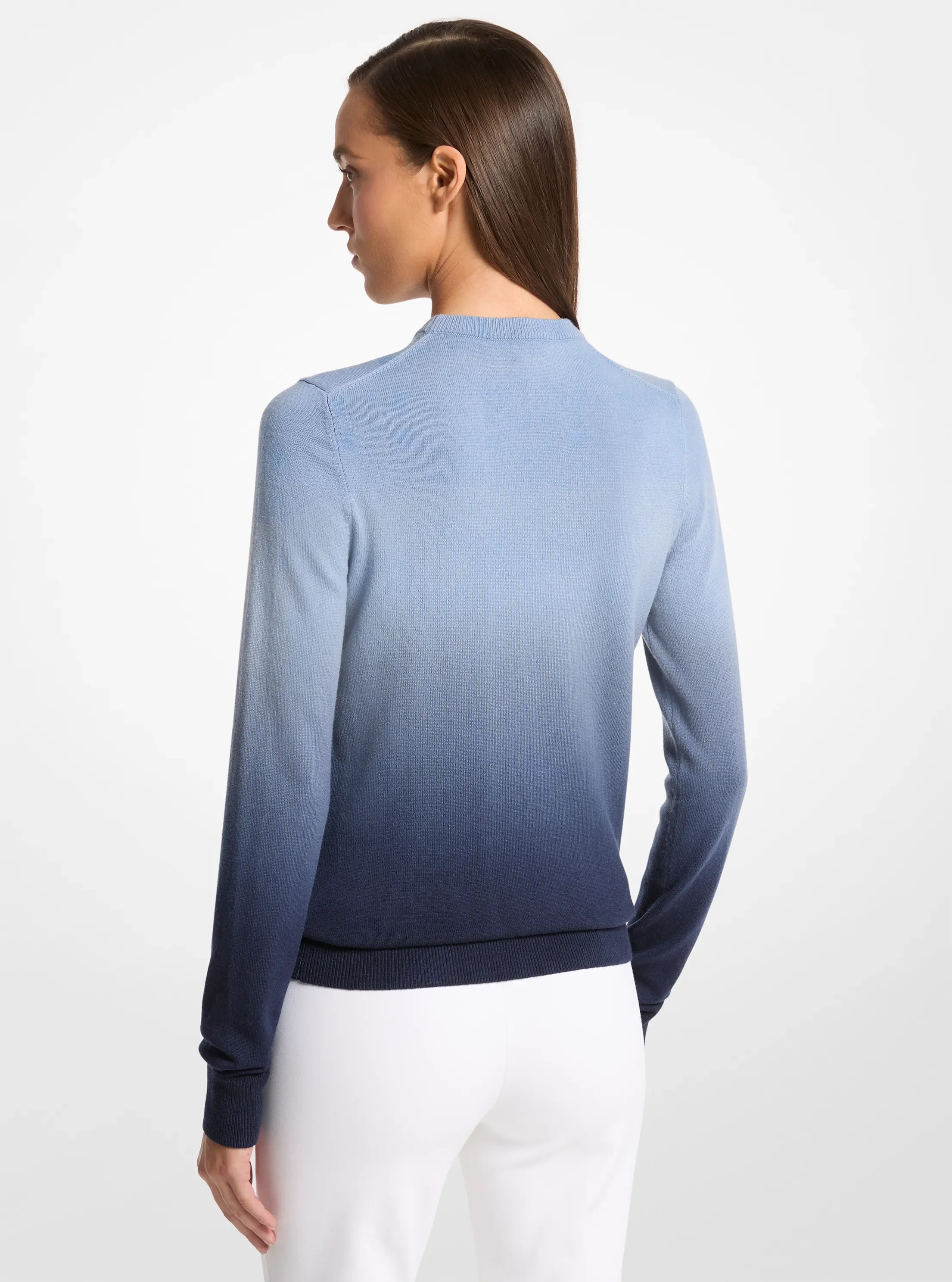 Женские свитеры Michael Kors Ombré Cashmere Sweater — фото 2