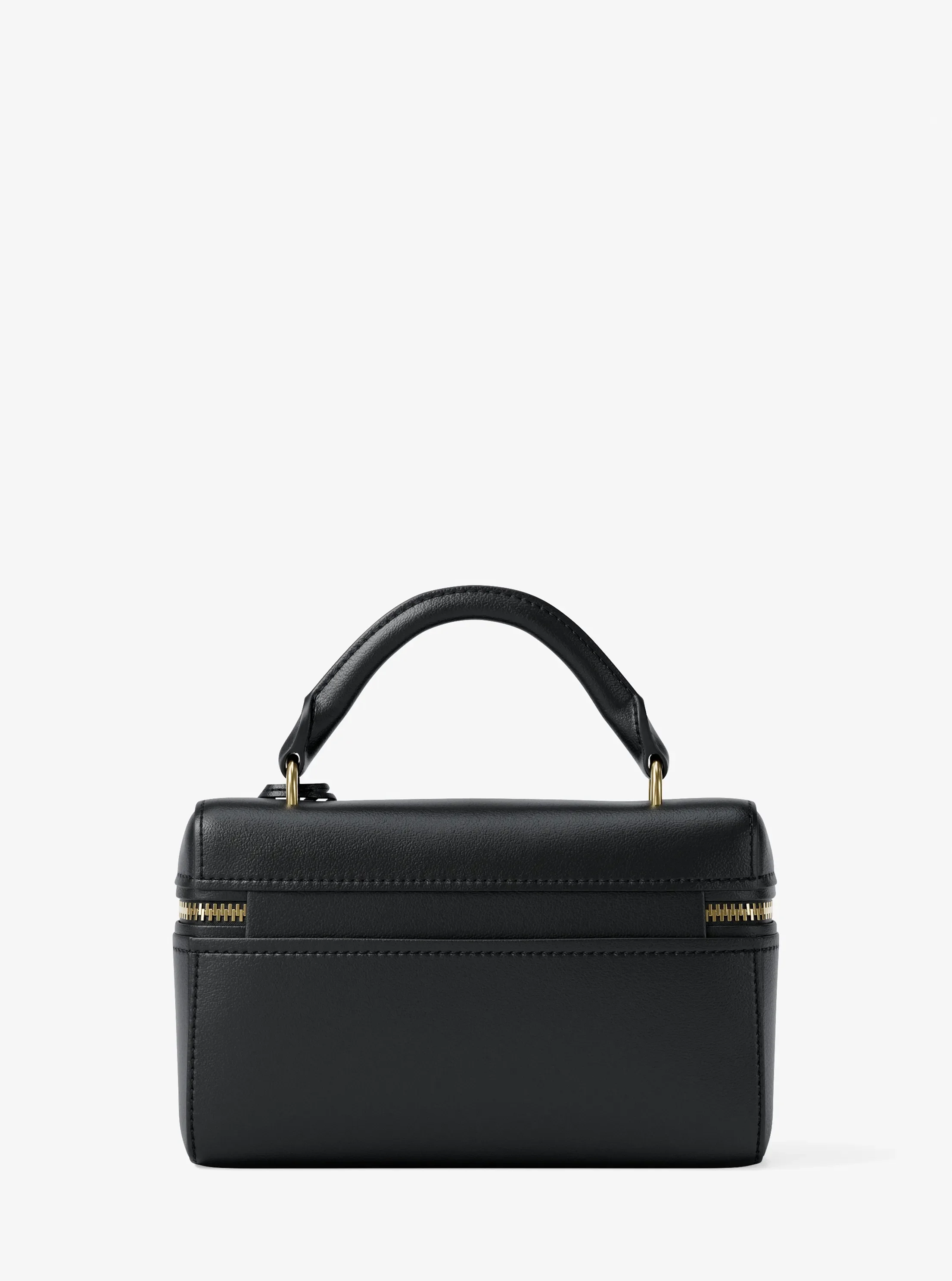 Женская сумка Michael Kors Jana Extra-Small Leather Convertible Crossbody, цвет: Чёрный — фото 5
