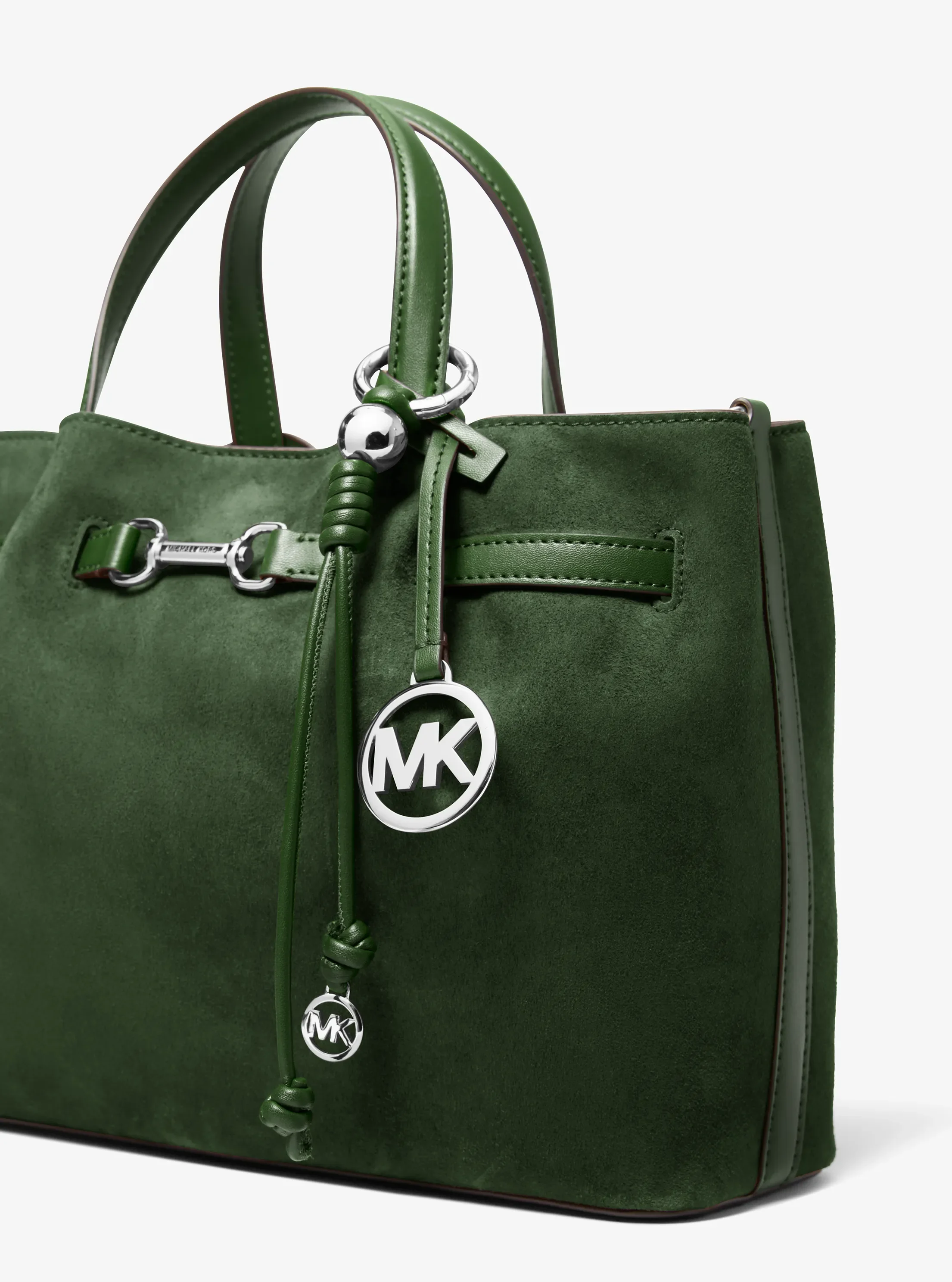 Брелок Michael Kors Knotted Rope Bag Charm, цвет: Зелёный — фото 3