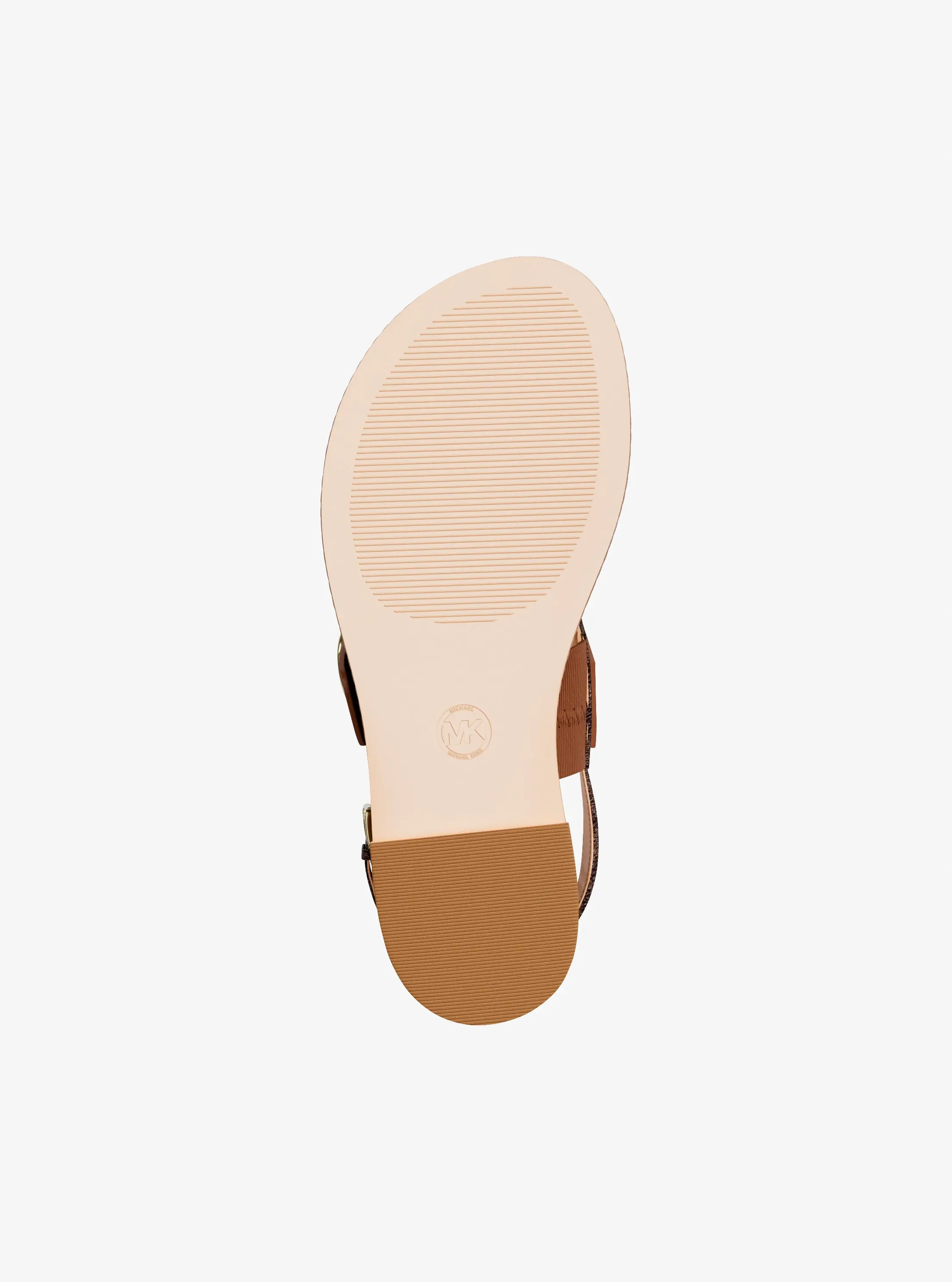 Сандалии Michael Kors Carmen Signature Logo Sandal, цвет: Коричневый — фото 6