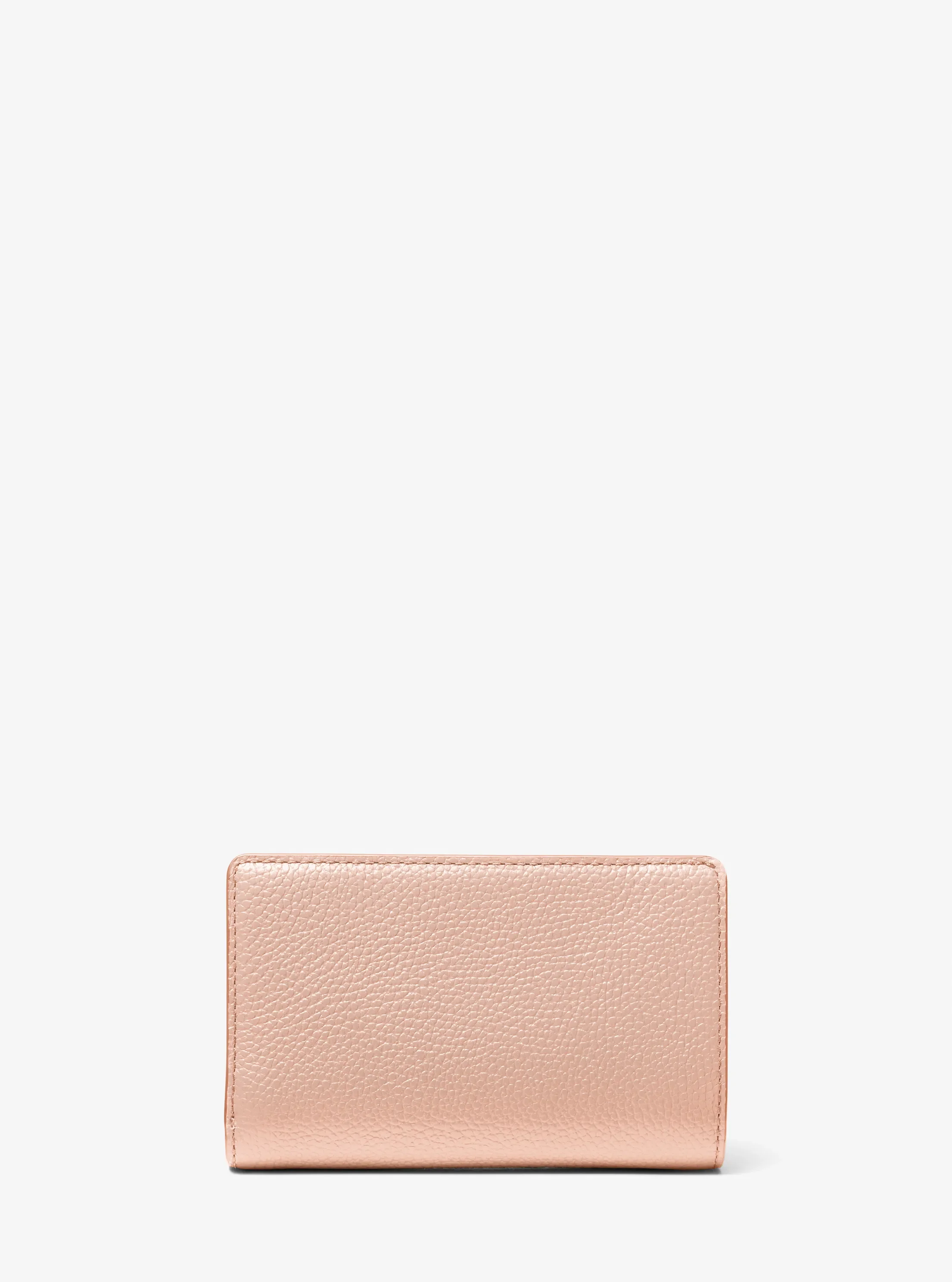 Женские кошельки Michael Kors Medium Pebbled Leather Wallet — фото 3