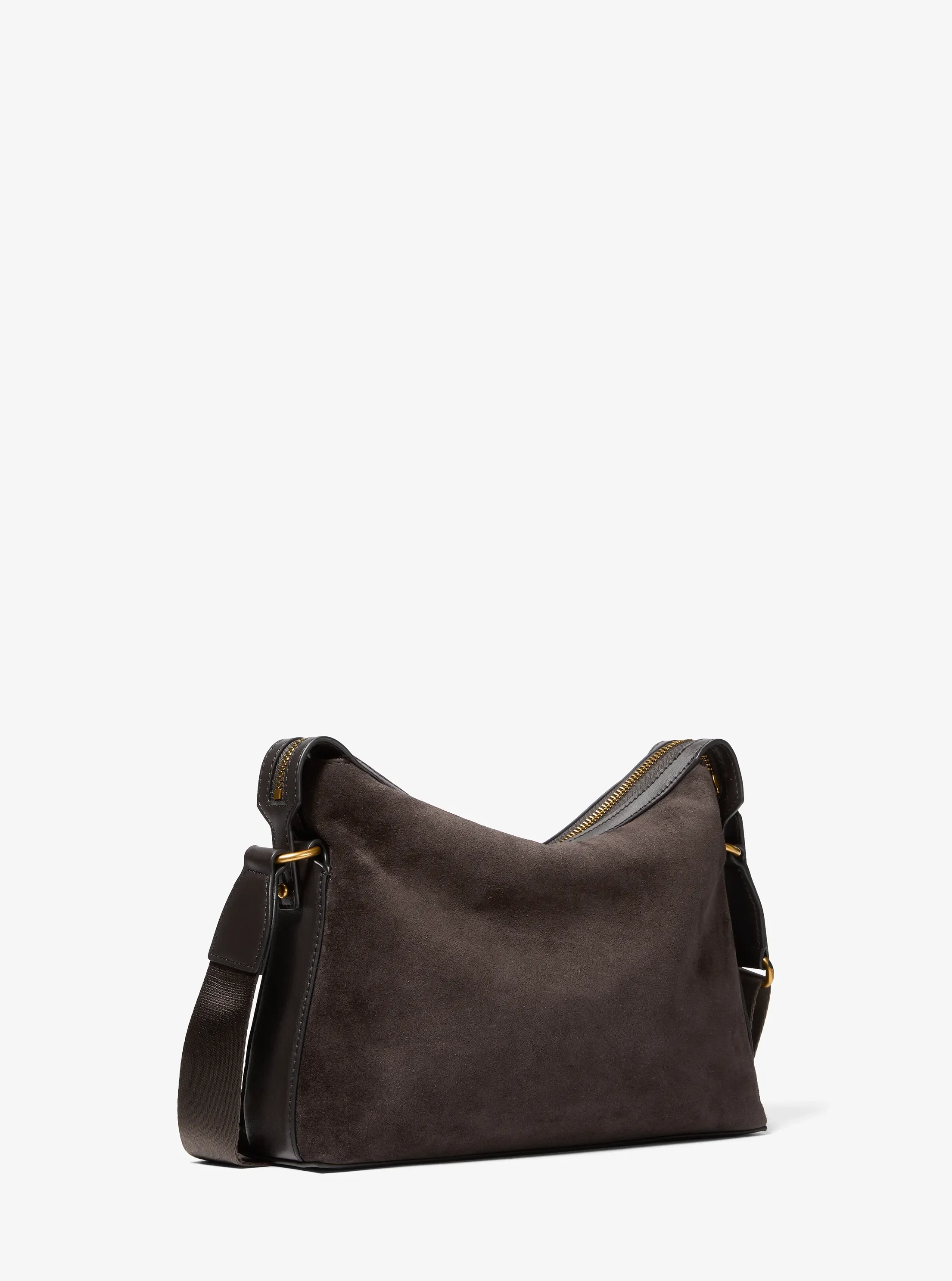 Michael Kors Nicholas Suede Crossbody Messenger — фото 3