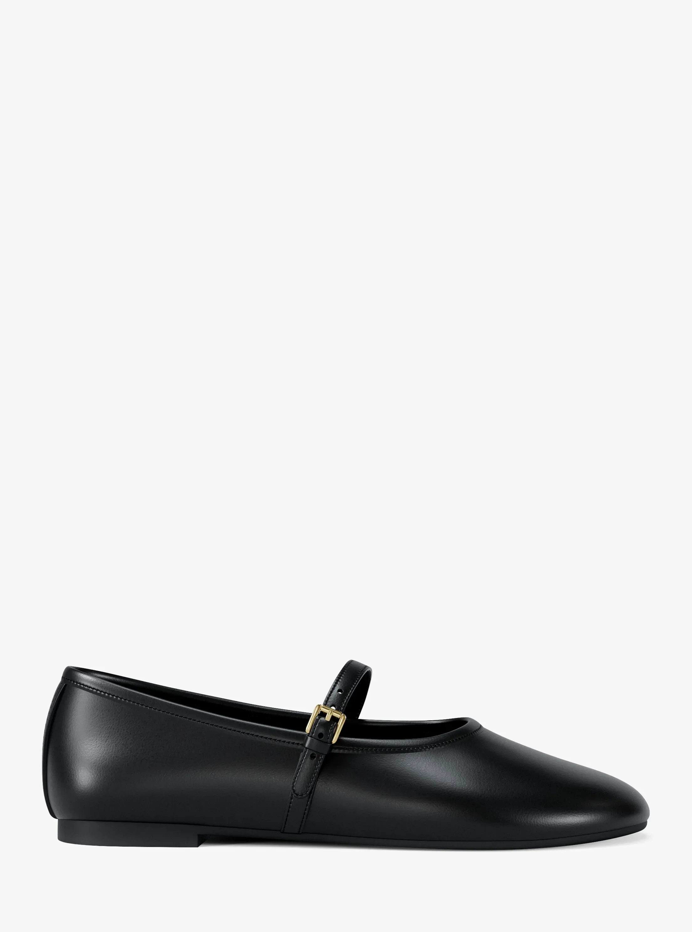 Балетки Michael Kors Phoebe Ballet Flat, цвет: Чёрный — фото 2