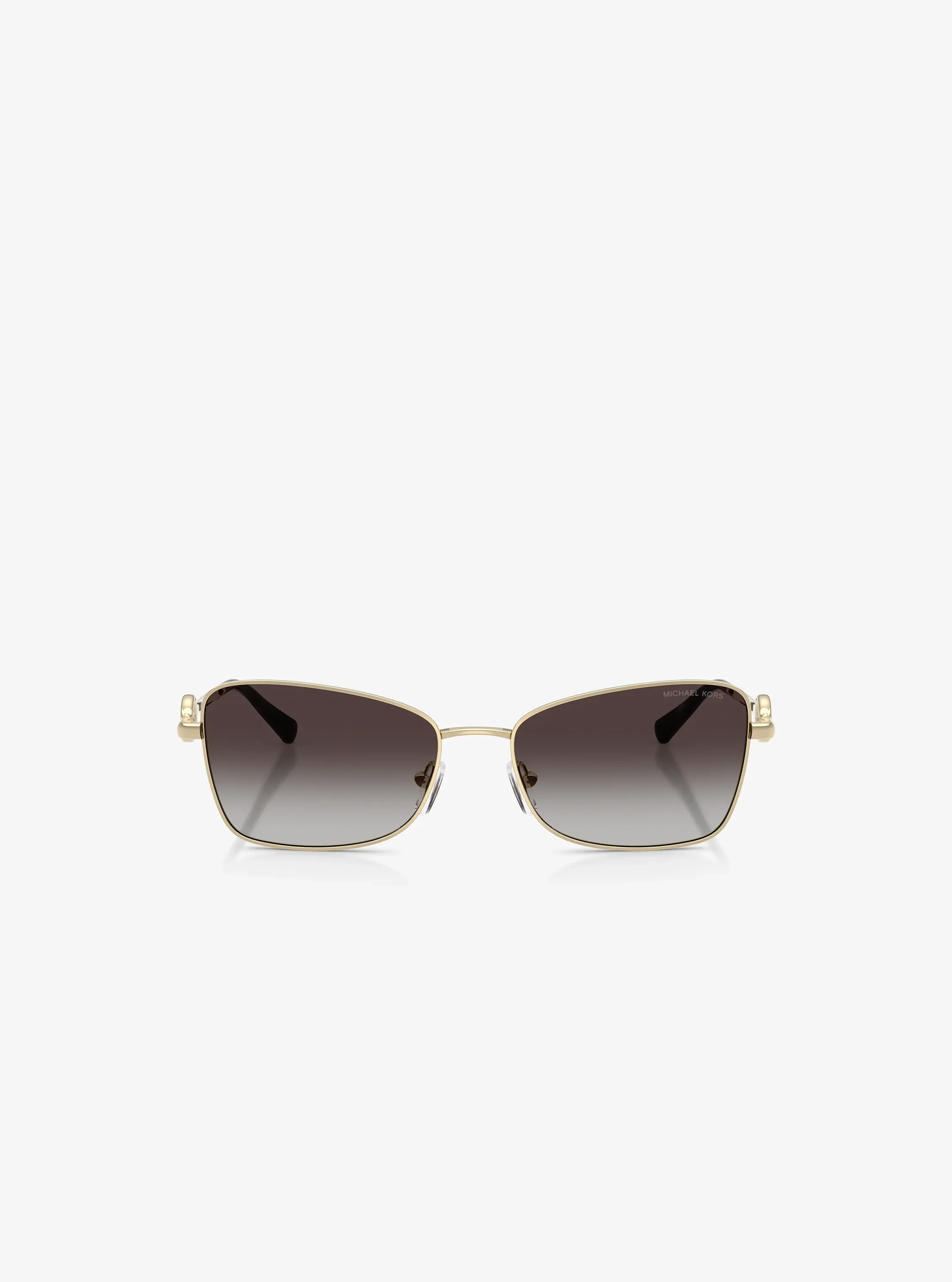 Женские солнцезащитные очки Michael Kors Andros Sunglasses, цвет: Золотой