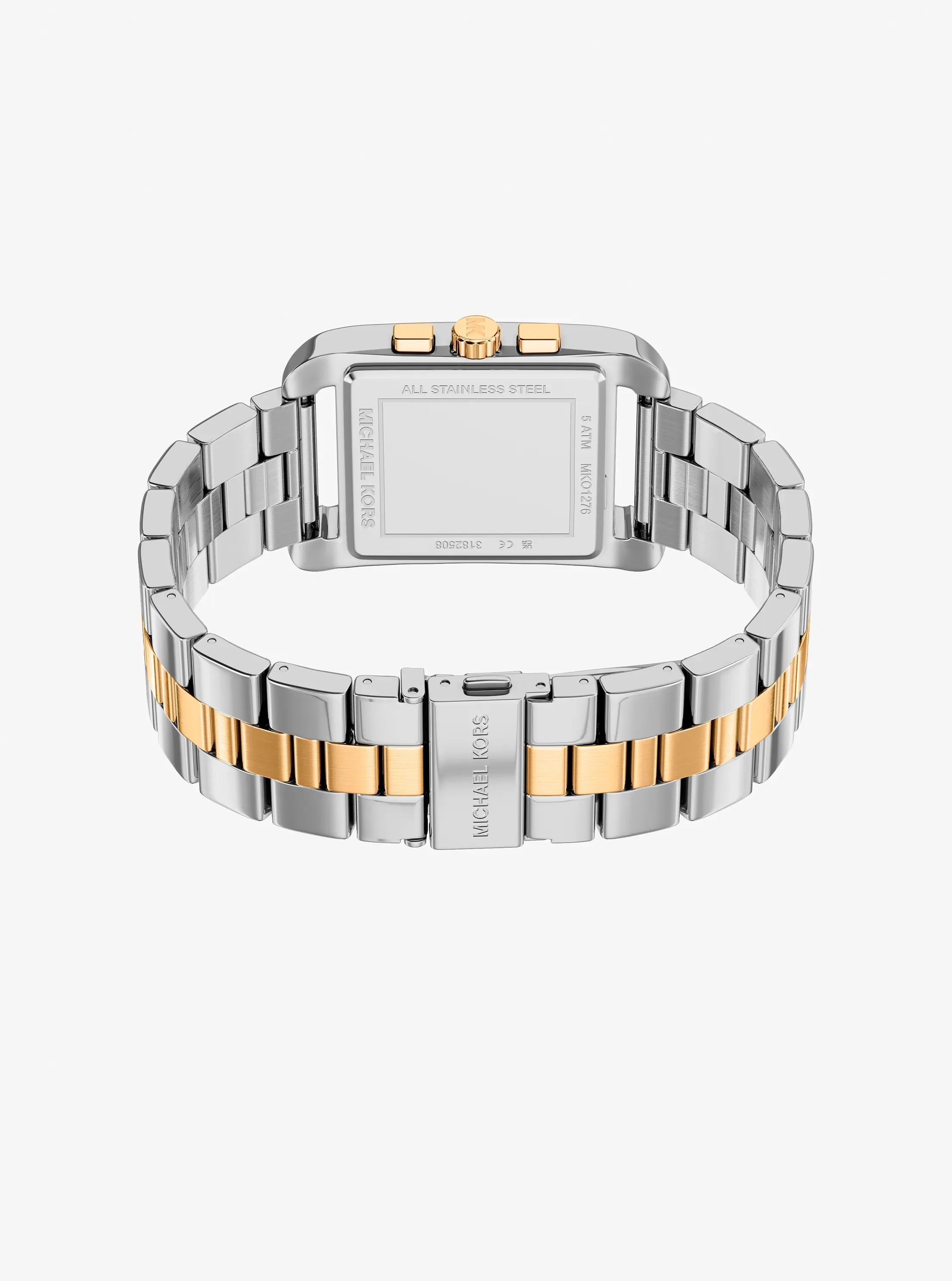 Часы Michael Kors Oversized Monroe Two-Tone Watch, цвет: Двухцветный — фото 4