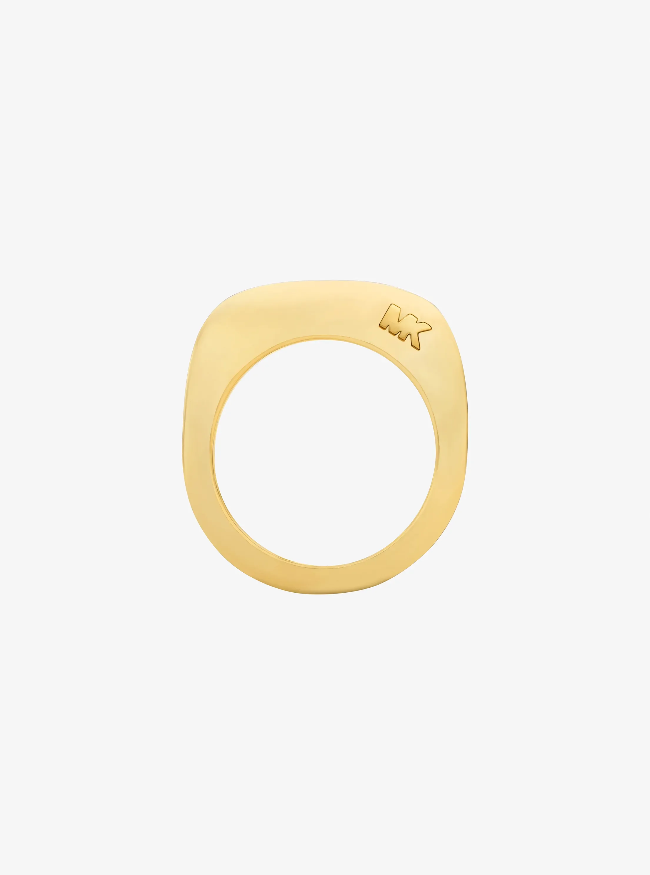 Женское кольцо Michael Kors Square, цвет: Золотой