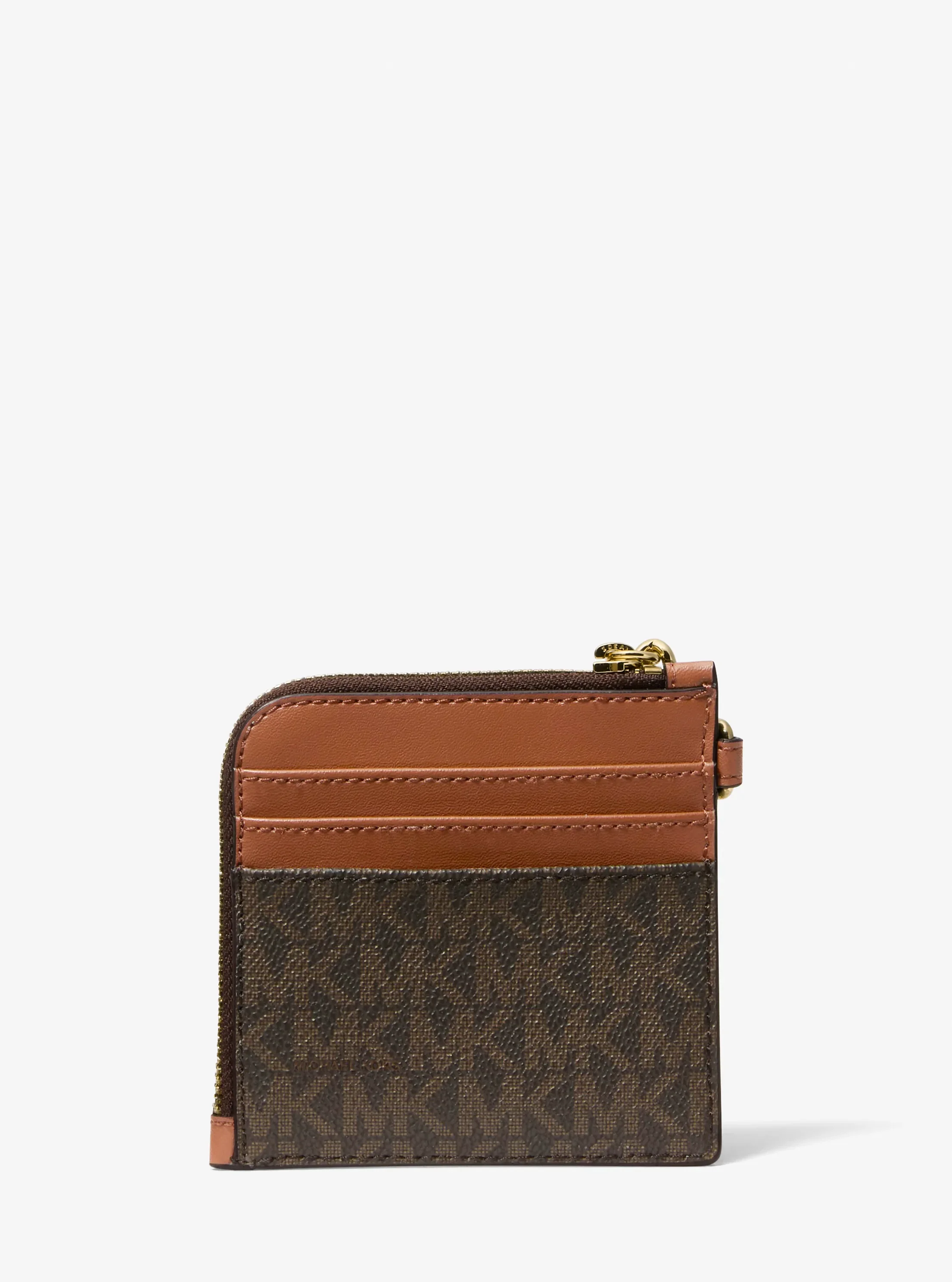 Кошельки Michael Kors Jet Set Travel Signature Logo Chain Wallet — фото 3