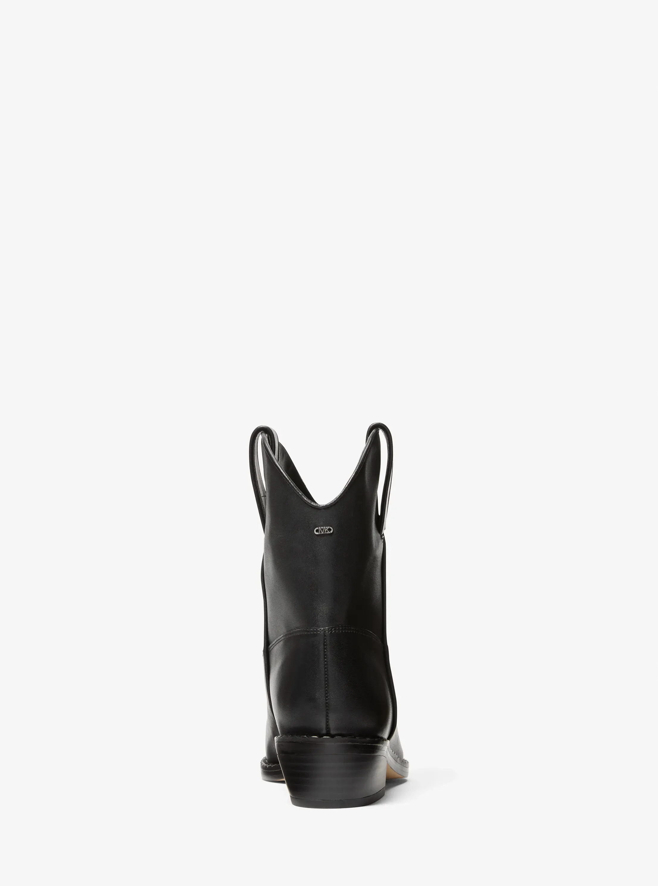Женские ботинки Michael Kors Noemie Leather Boot, цвет: Чёрный — фото 3