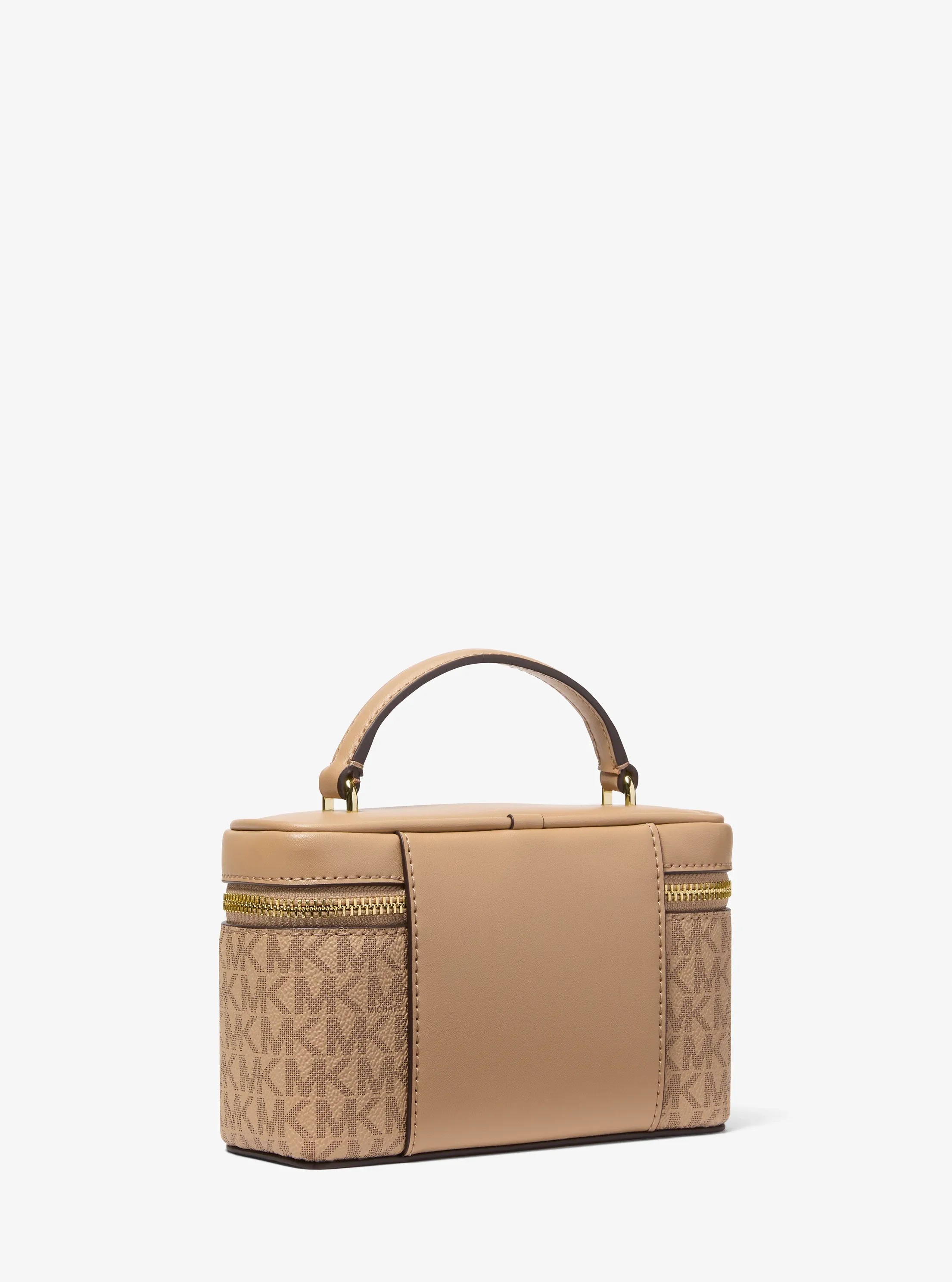Женская сумка Michael Kors Vivi Small Signature Logo Vanity Crossbody, цвет: Верблюжий — фото 3