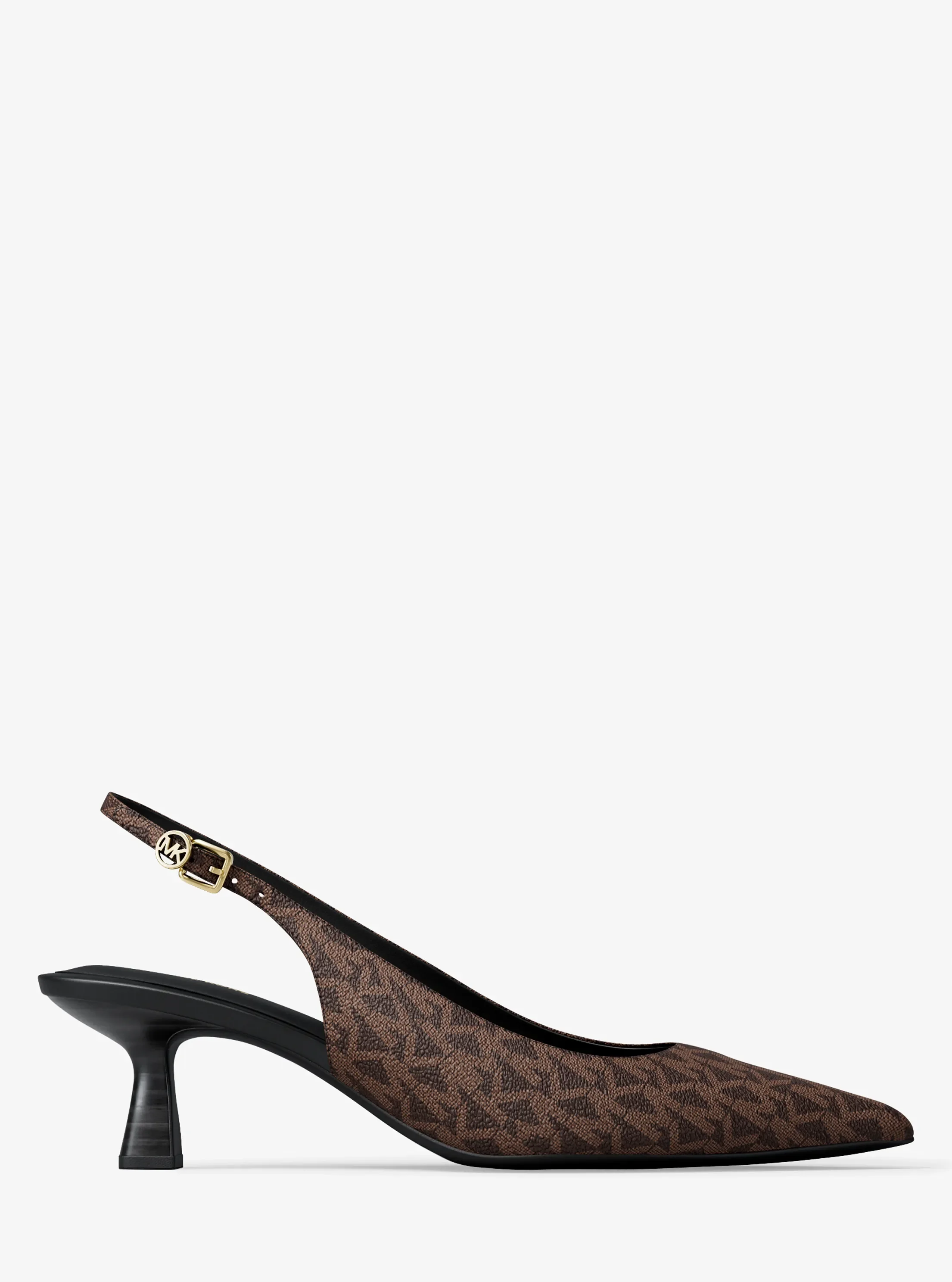 Туфли Michael Kors Amali Signature Logo Pump, цвет: Коричневый — фото 2