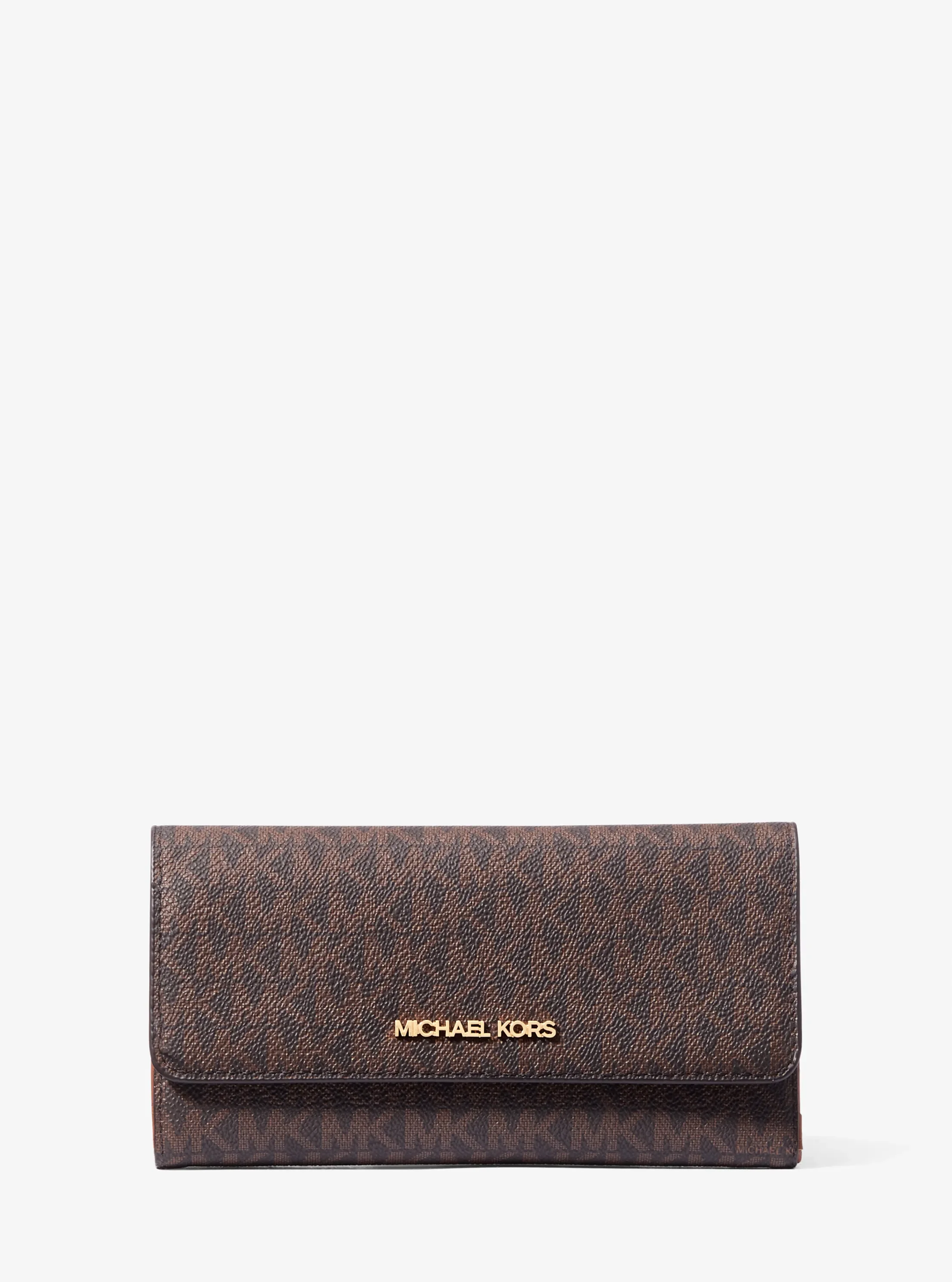 Michael Kors Jet Set Large Logo Trifold Wallet