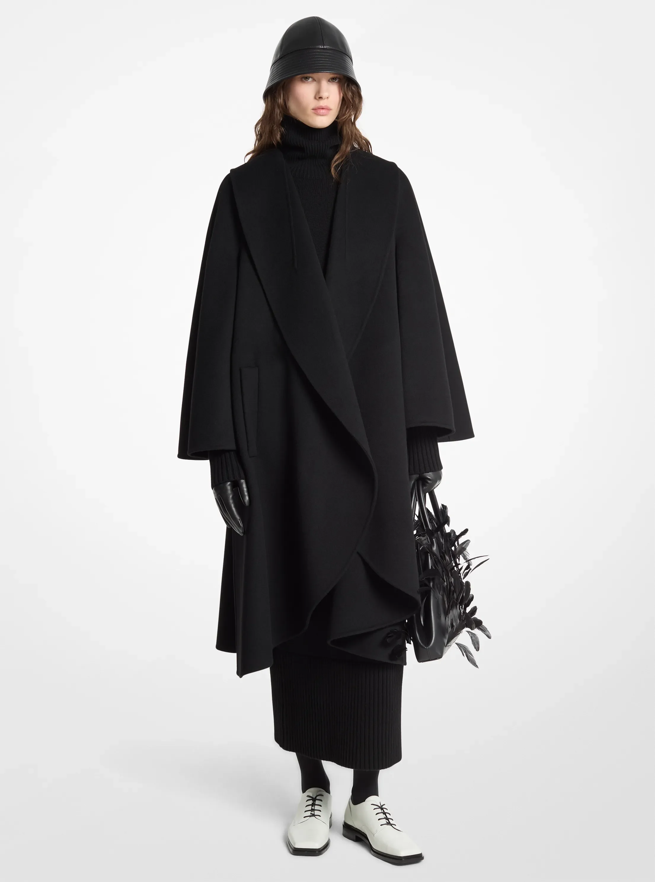 Женские сумки Michael Kors Double Faced Wool Melton Opera Clutch Coat