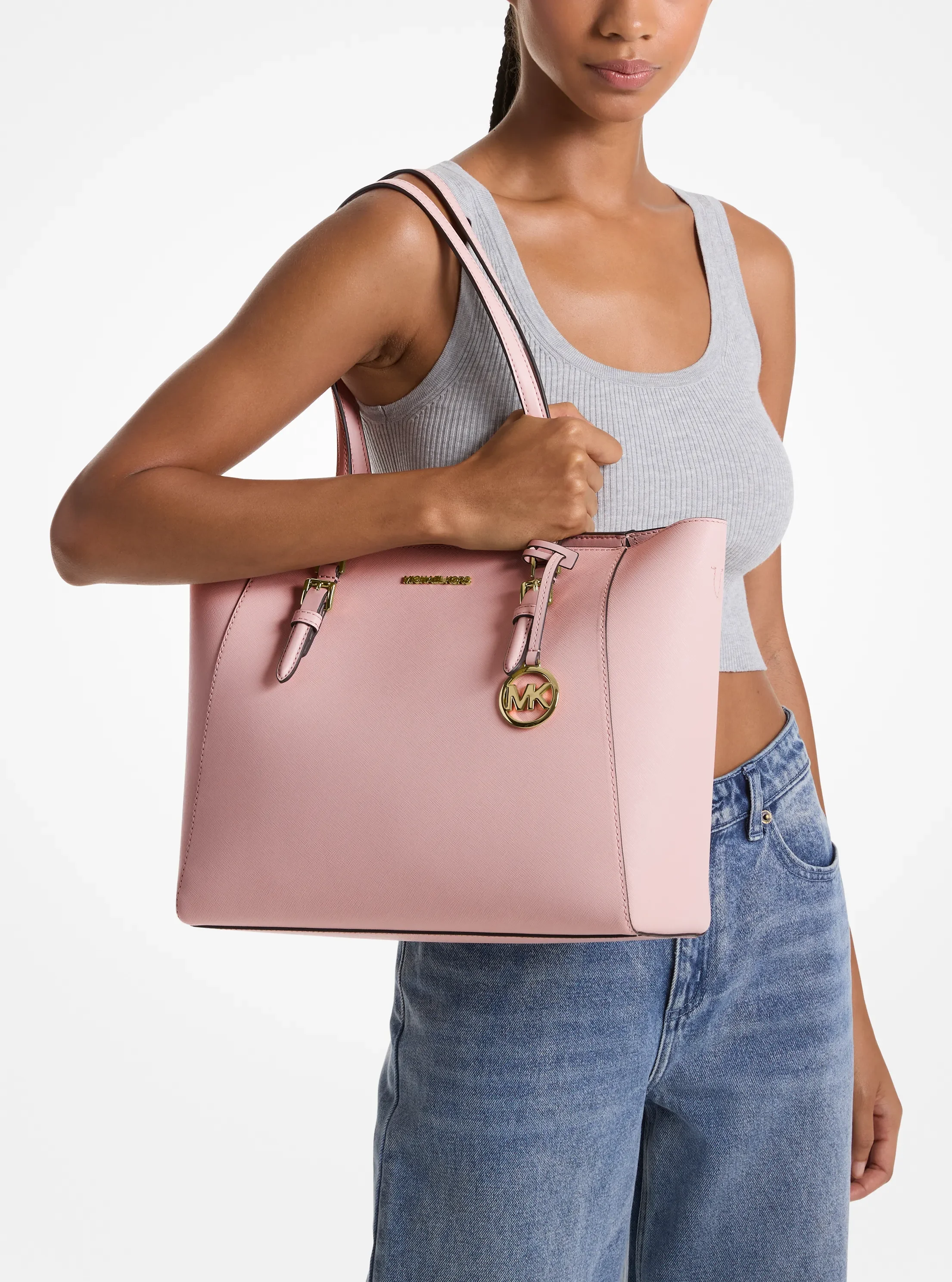 Сумки Michael Kors Charlotte Large Saffiano Leather 3-in-1 — фото 3