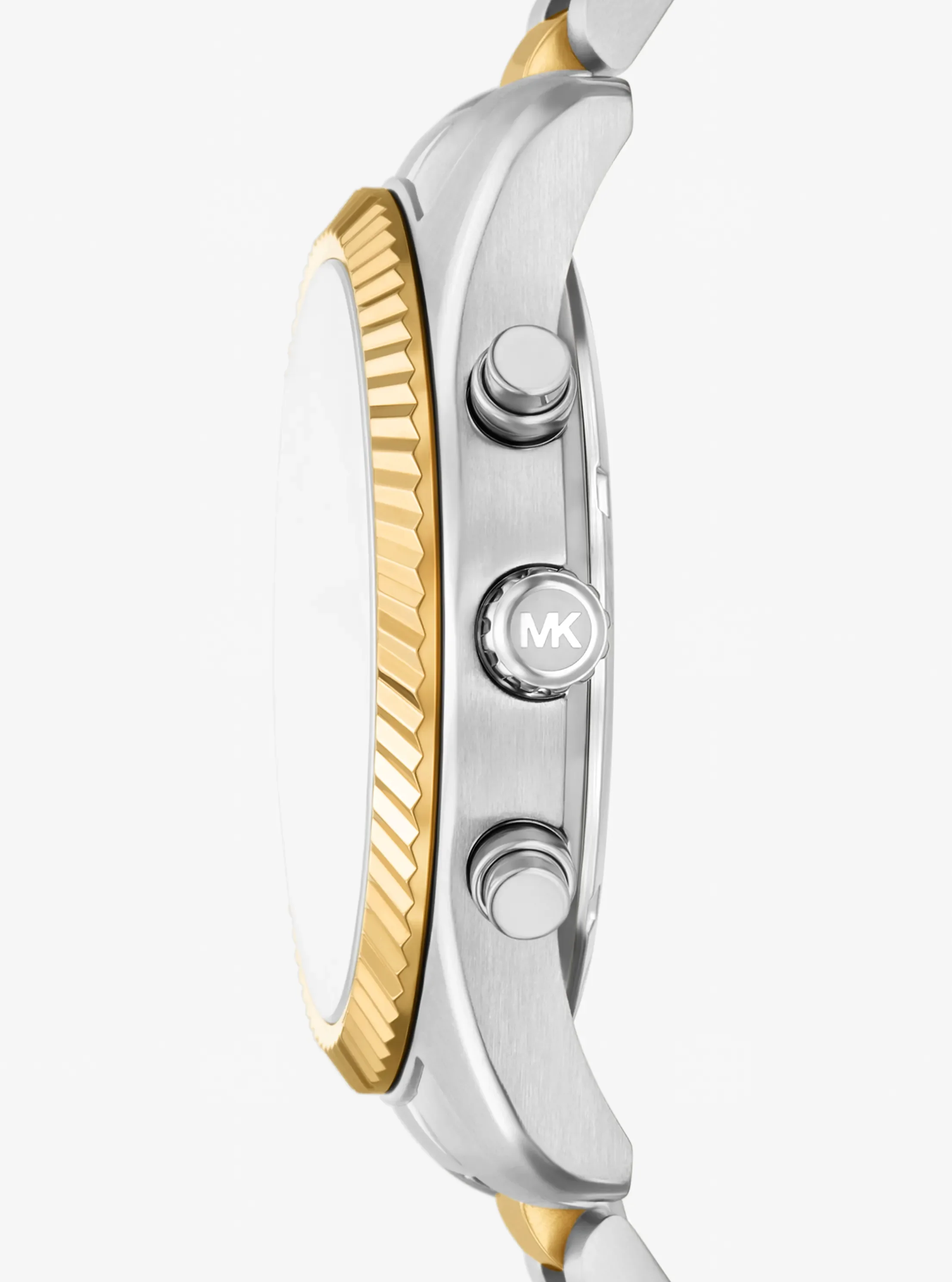 Женские часы Michael Kors Oversized Lexington Two-Tone Watch, цвет: Двухцветный — фото 2