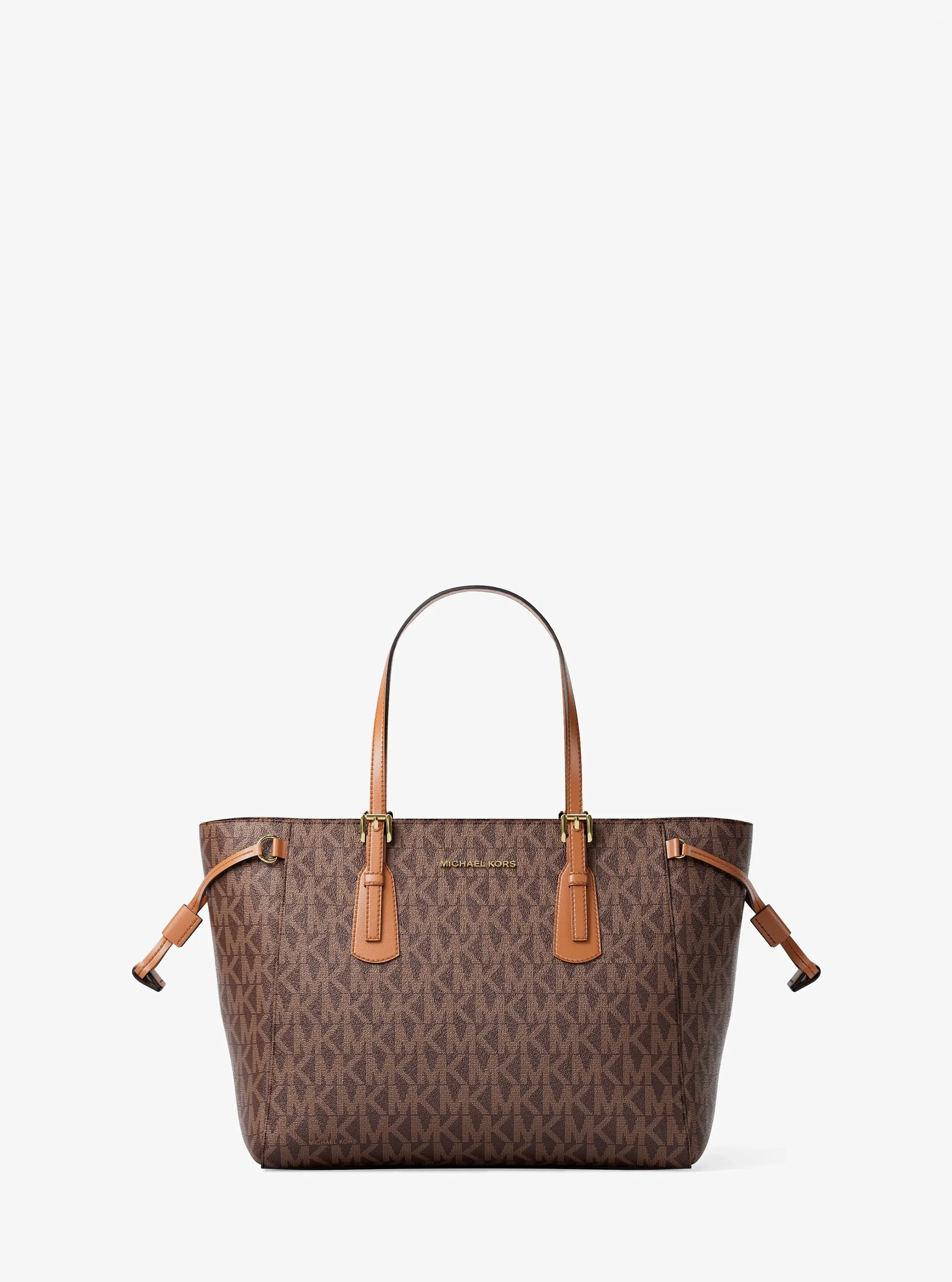Michael Kors Voyager Extra-Small Signature Logo Convertible Crossbody Bag