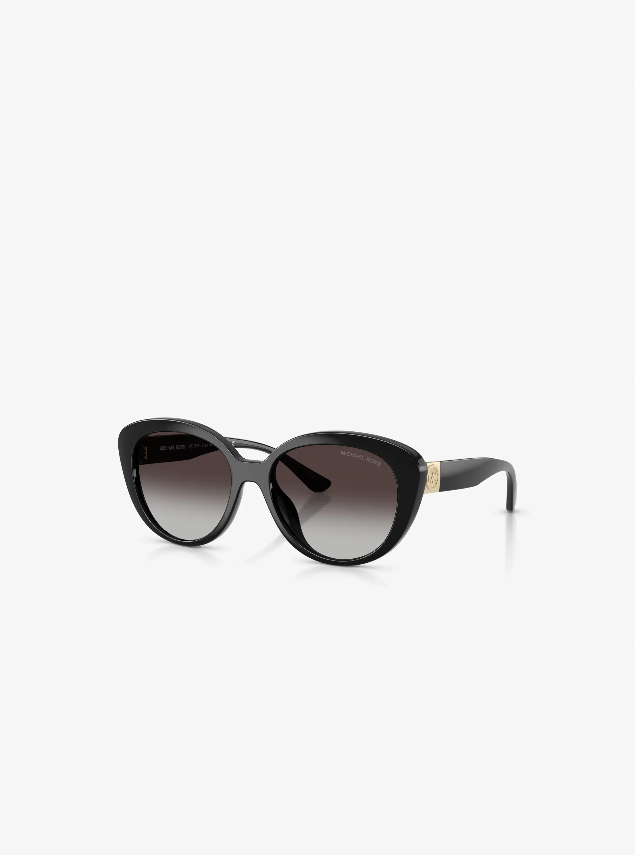 Солнцезащитные очки Michael Kors Fair Harbor Sunglasses, цвет: Чёрный — фото 2