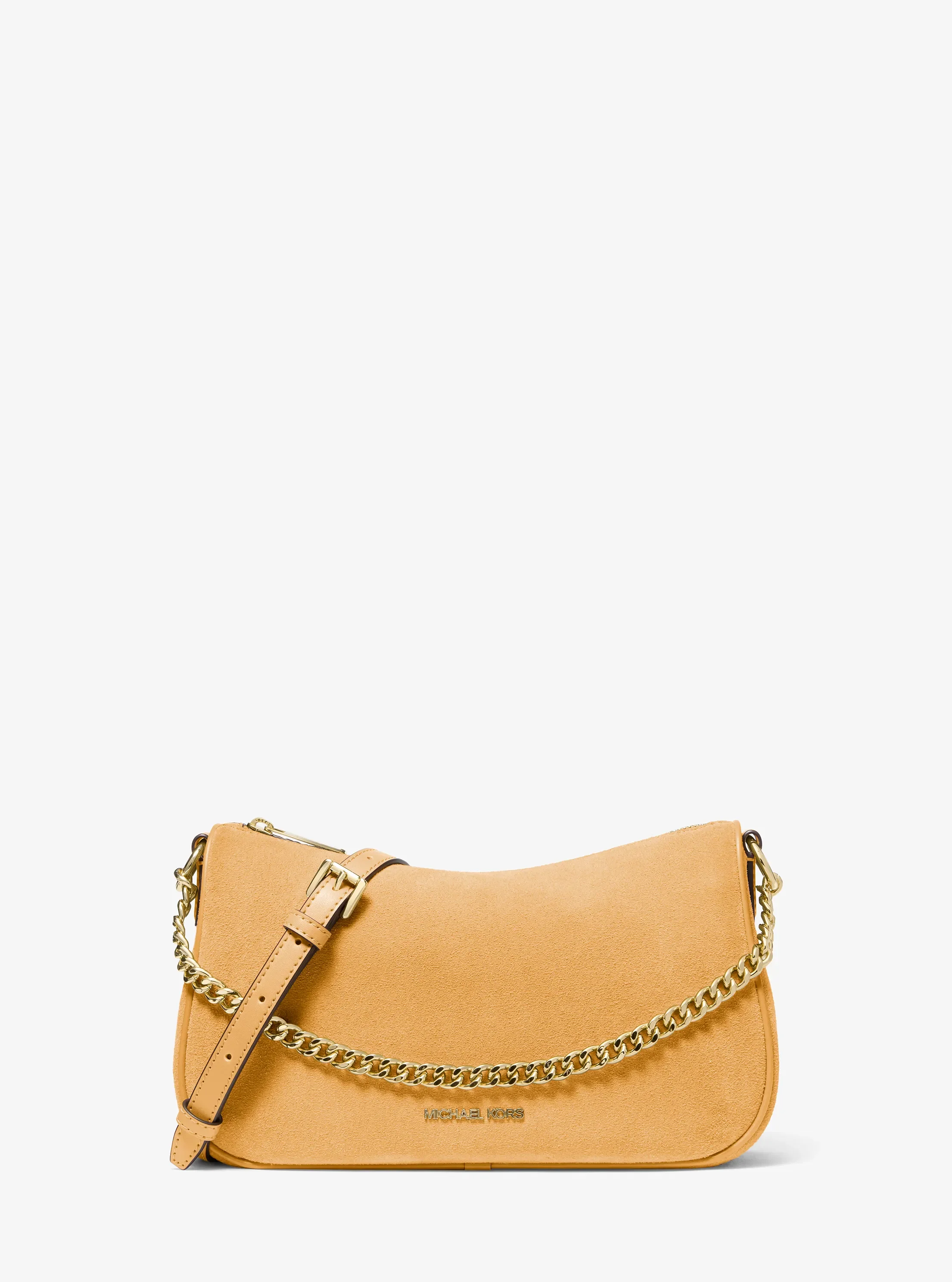 Сумки Michael Kors Carmela Medium Suede Convertible Crossbody