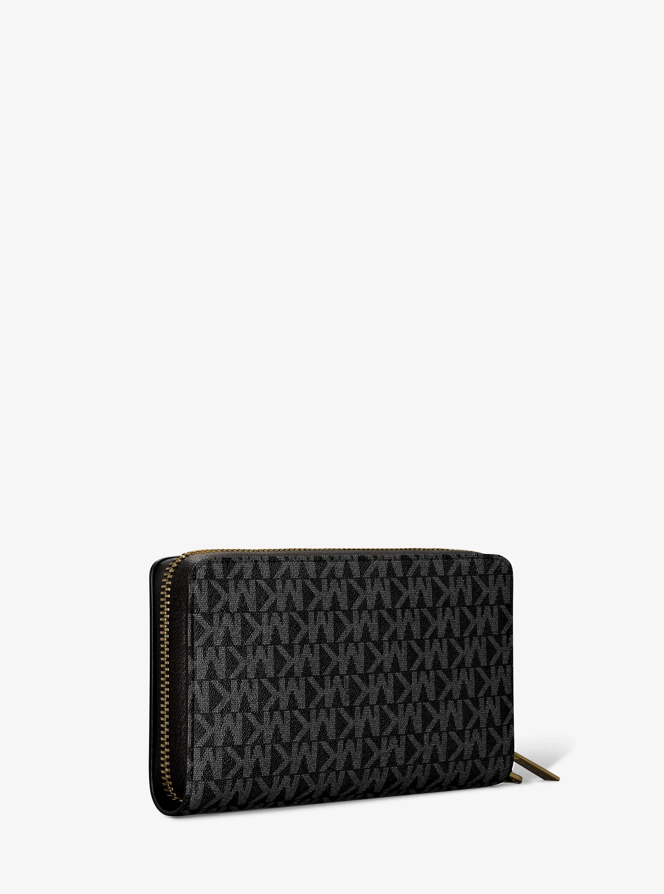 Кошельки Michael Kors Jet Set Large Signature Logo Smartphone Wallet — фото 4