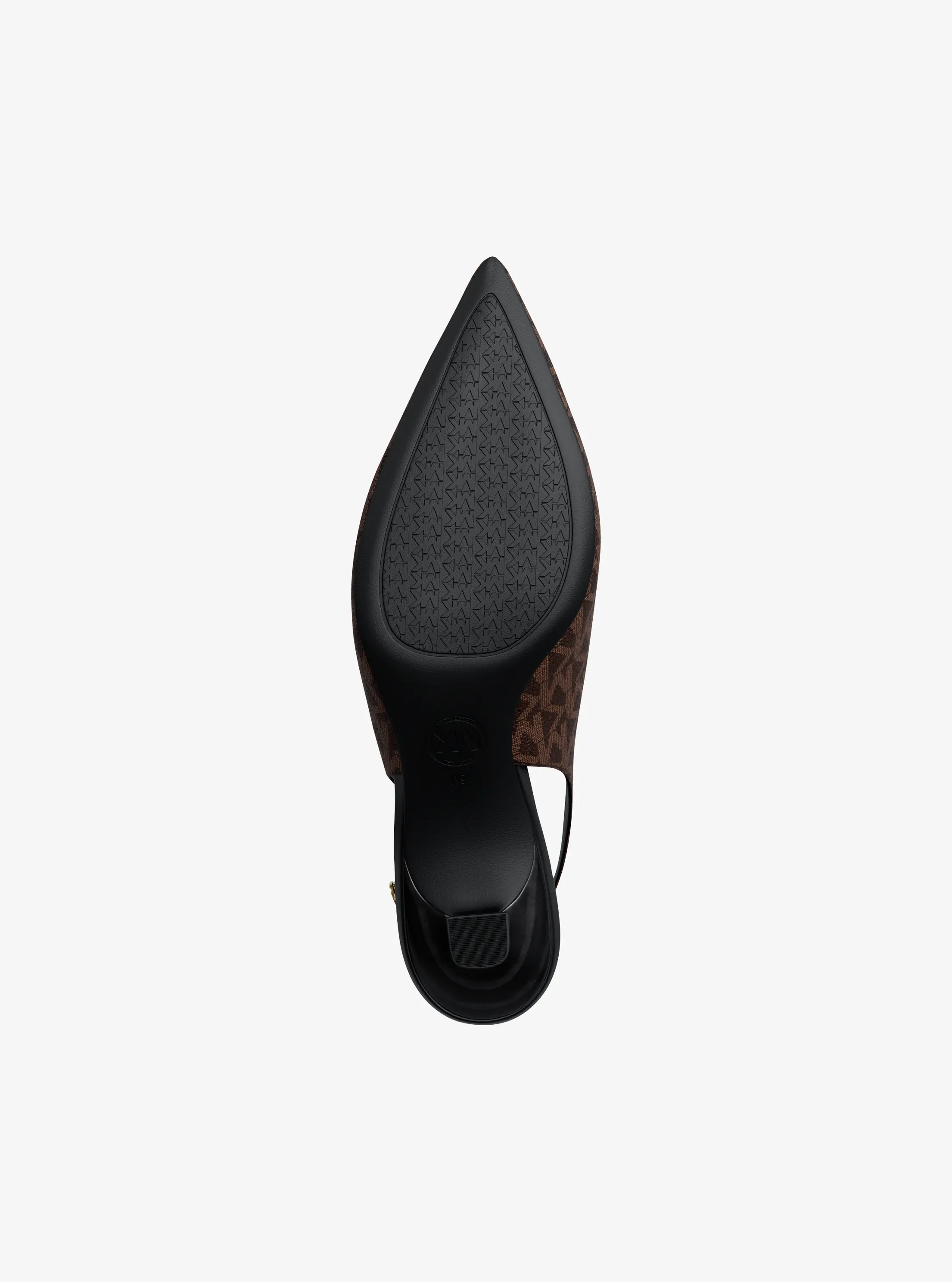Туфли Michael Kors Amali Signature Logo Pump, цвет: Коричневый — фото 6