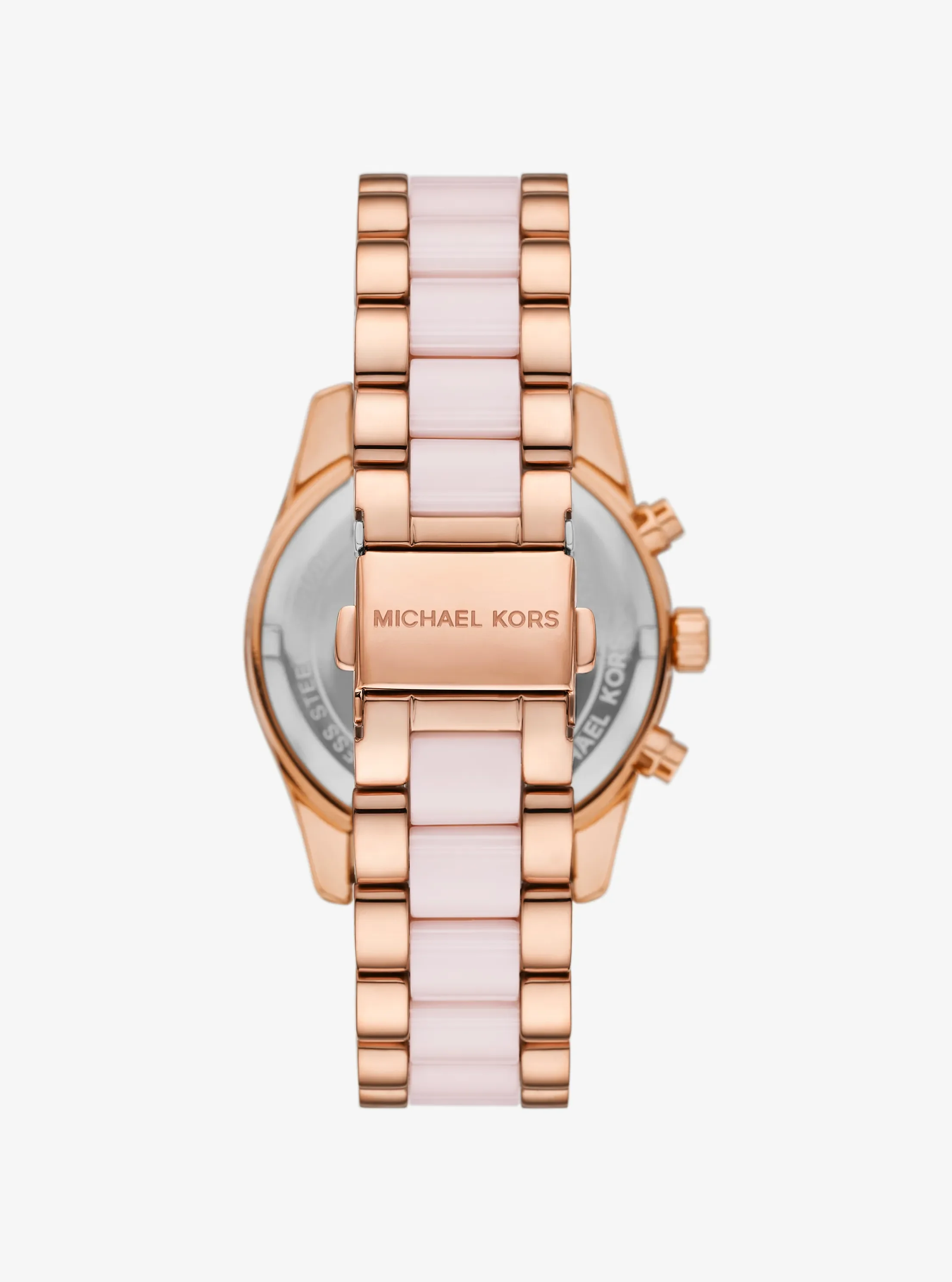 Женские часы Michael Kors Lexington Pavé Pink-Tone and Ceramic Watch — фото 3