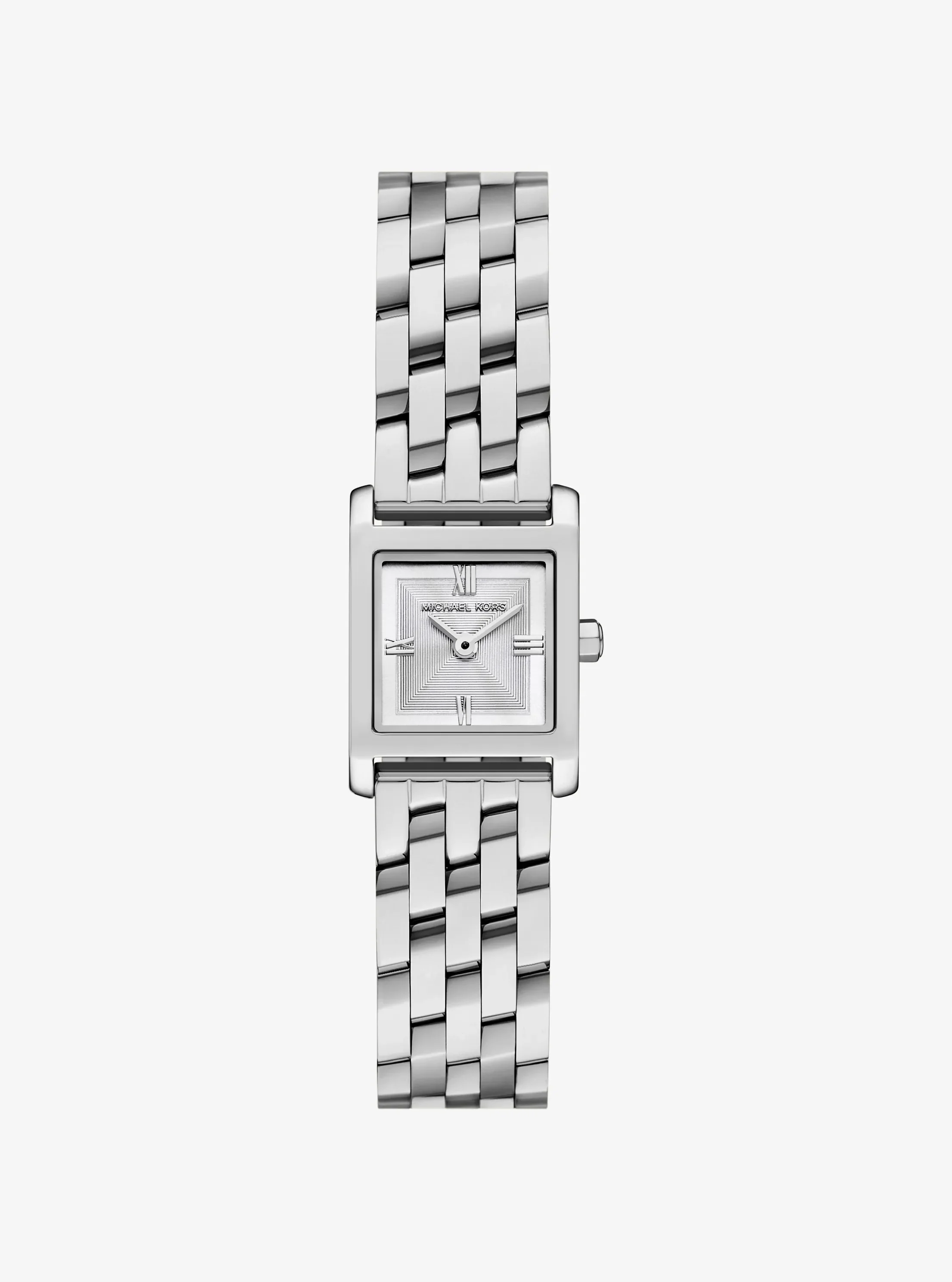 Женские часы Michael Kors Micro Georgie Silver-Tone Watch, цвет: Серебряный