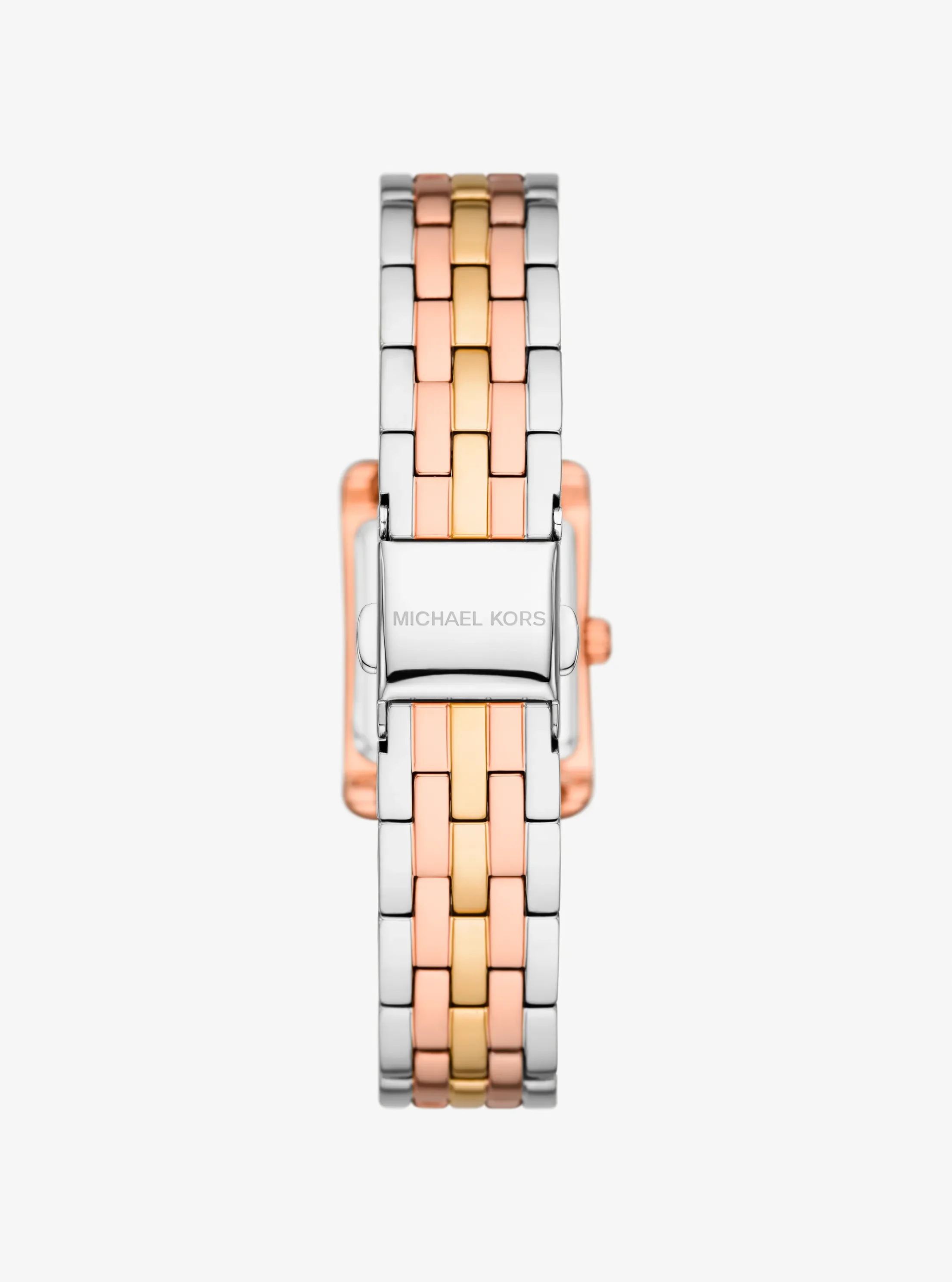 Часы Michael Kors Mini Monroe Pavé Tri-Tone Watch, цвет: Tri Tone — фото 3