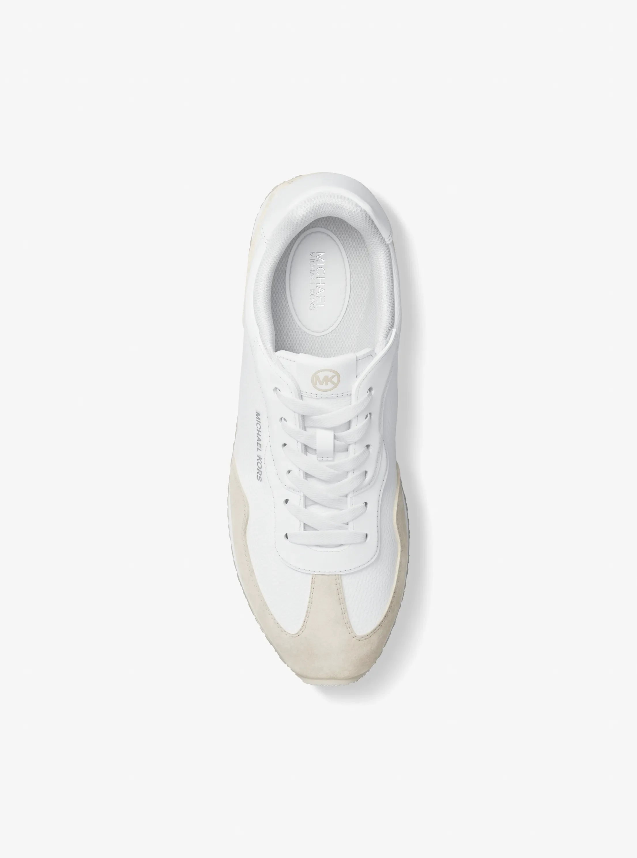Кроссовки Michael Kors Essex Trainer, цвет: Оптический белый — фото 5