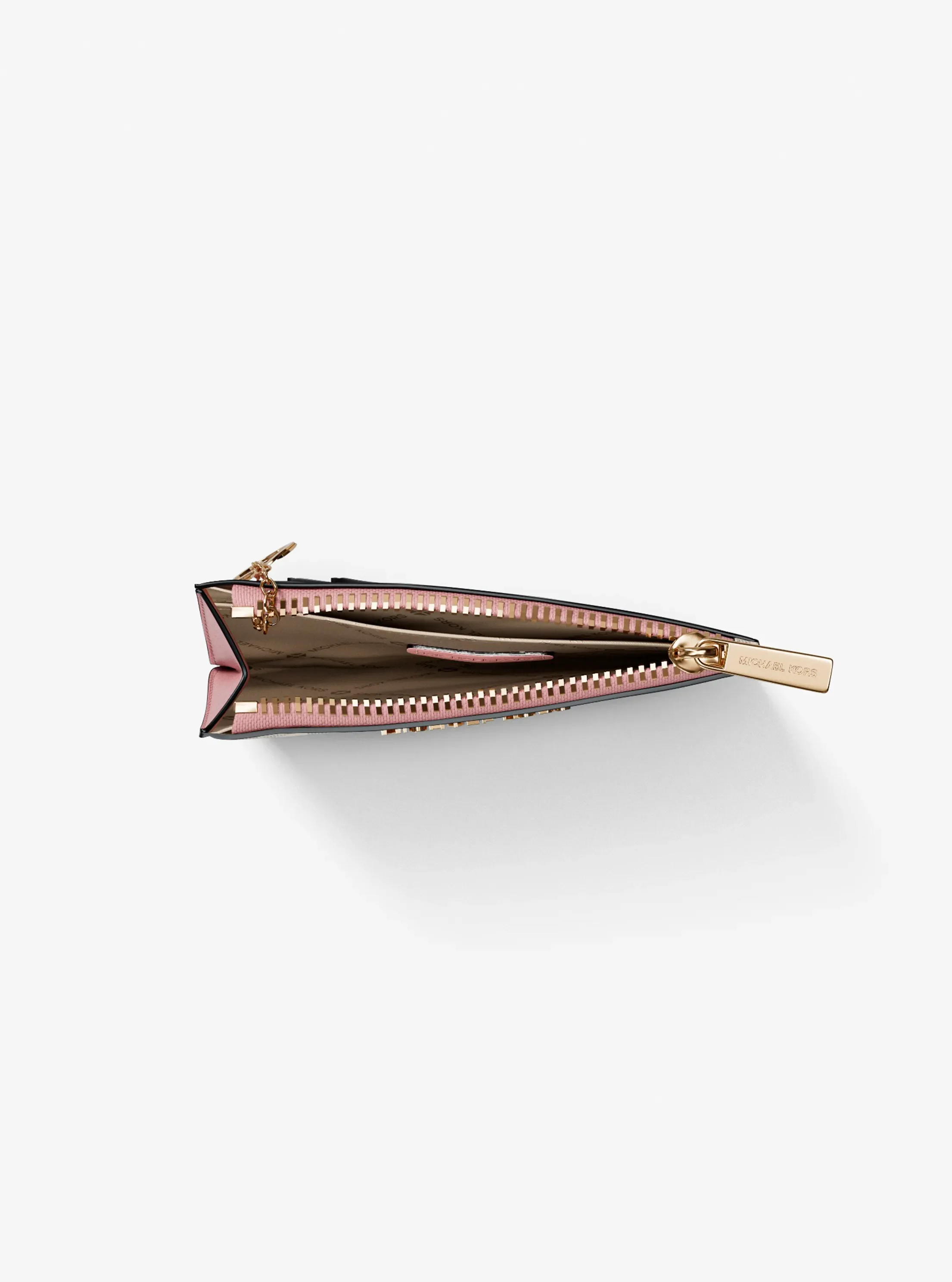 Сумки Michael Kors Jet Set Travel Small Signature Logo Coin Purse — фото 2