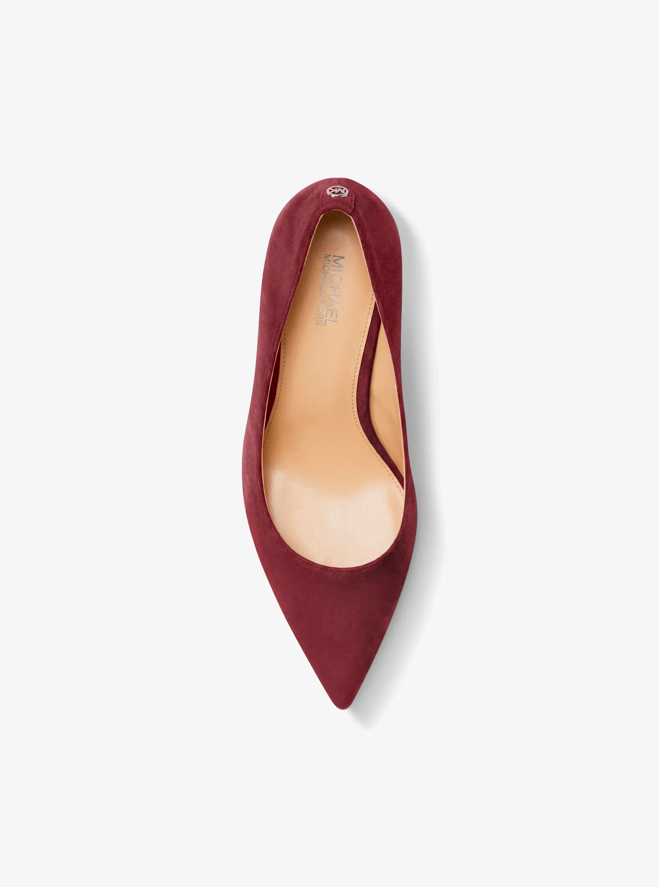 Туфли Michael Kors Willa Microsuede Flex Pump, цвет: Тёмно-бордовый — фото 5