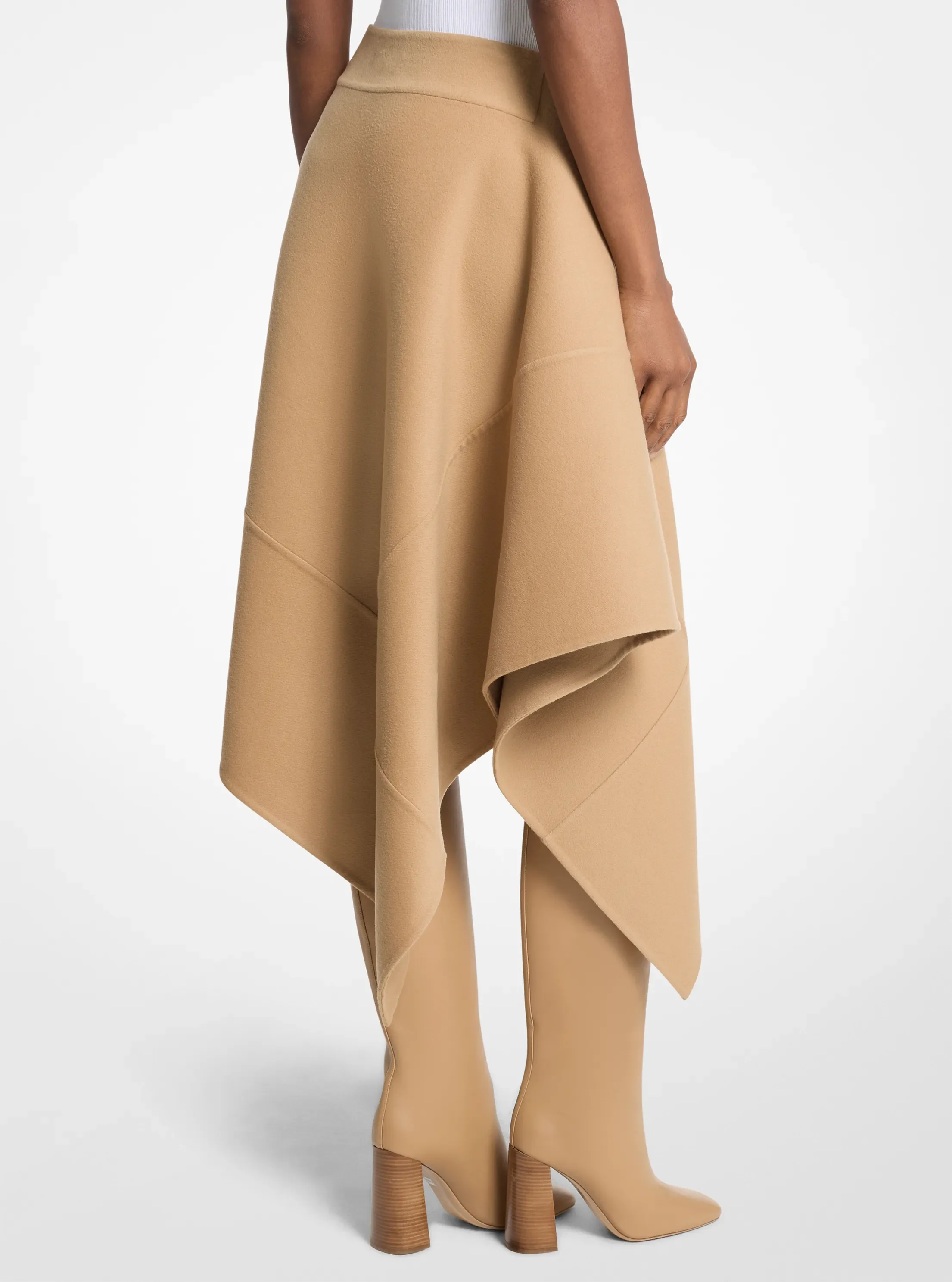Michael Kors Asymmetric Wool Skirt — фото 2