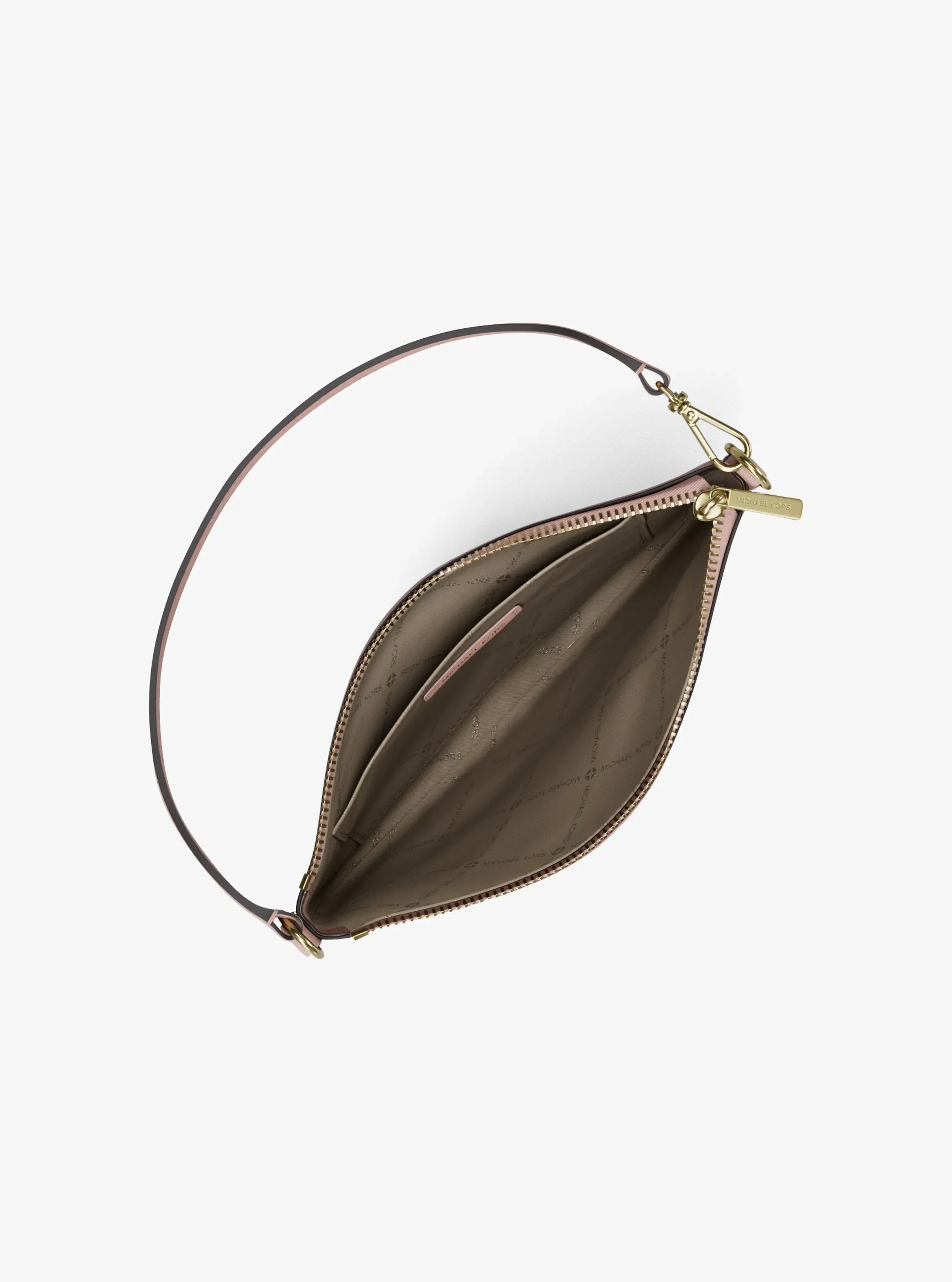 Сумки Michael Kors Jet Set Small Signature Logo Convertible Wristlet — фото 2