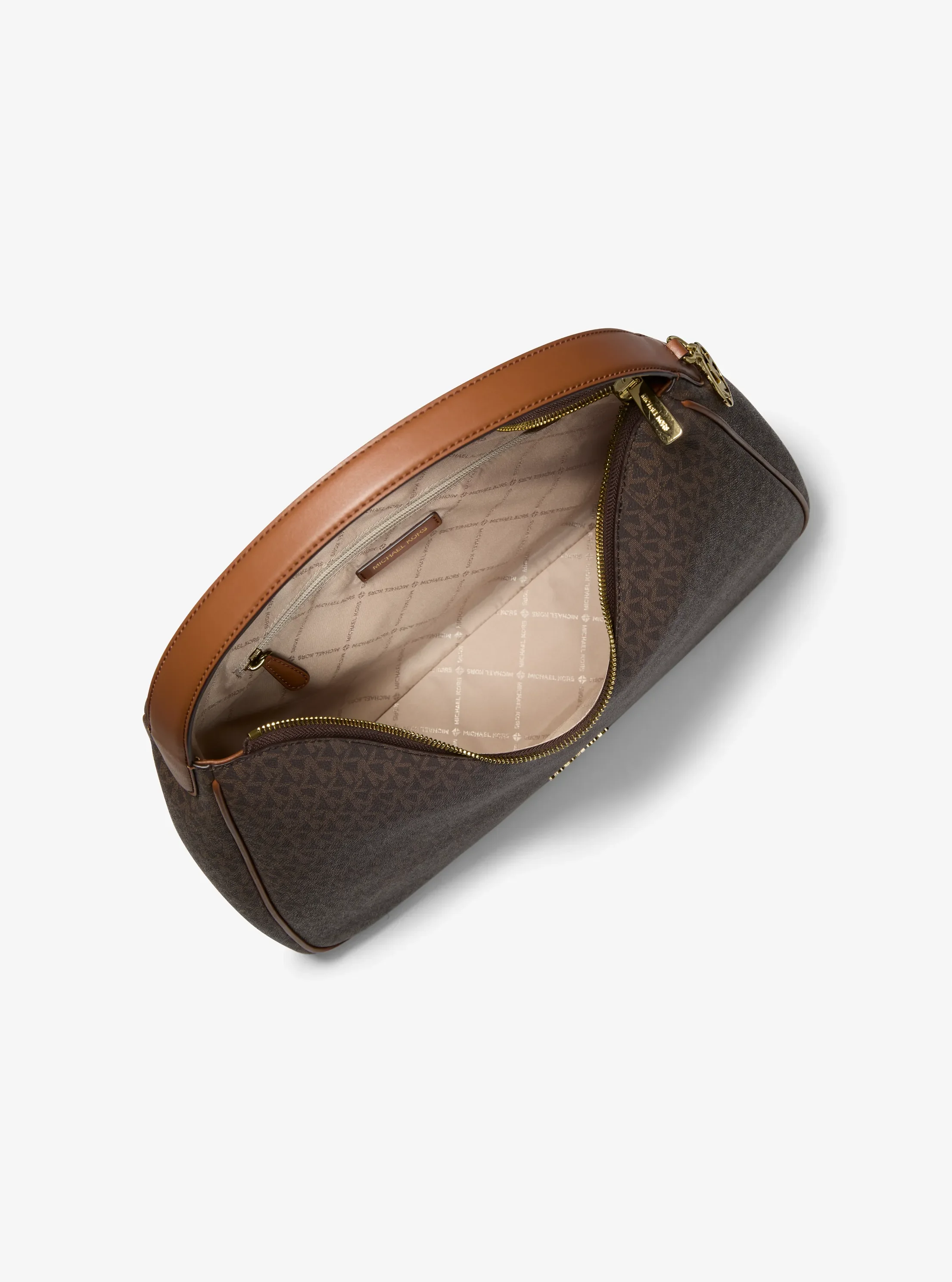 Сумки Michael Kors Nayla Medium Signature Logo Shoulder — фото 2