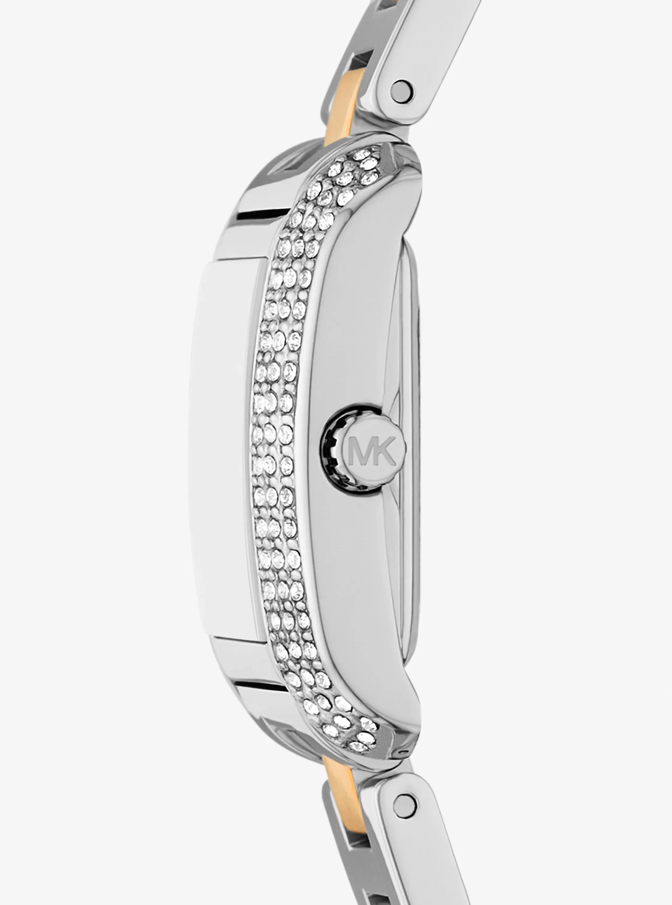 Женские часы Michael Kors Petite Emery Pavé Two-Tone Watch, цвет: Двухцветный — фото 2